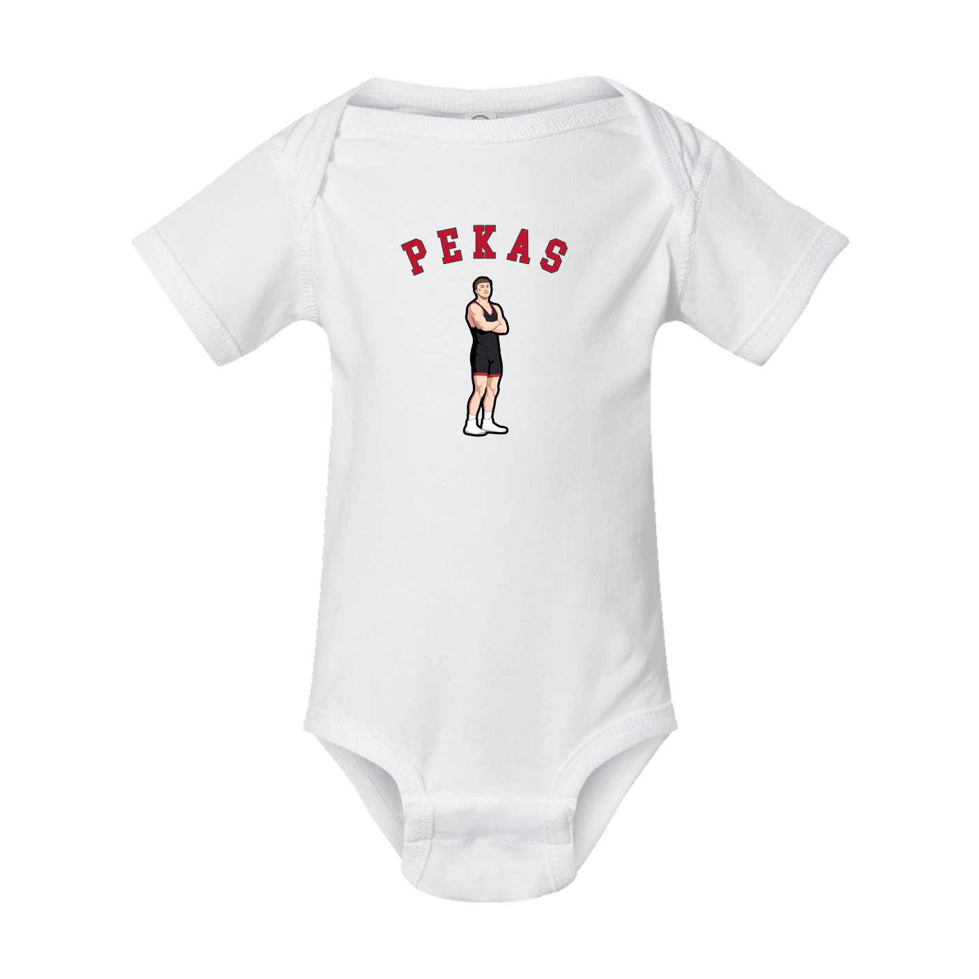 Baby Onesie — Shirsey Arch in White