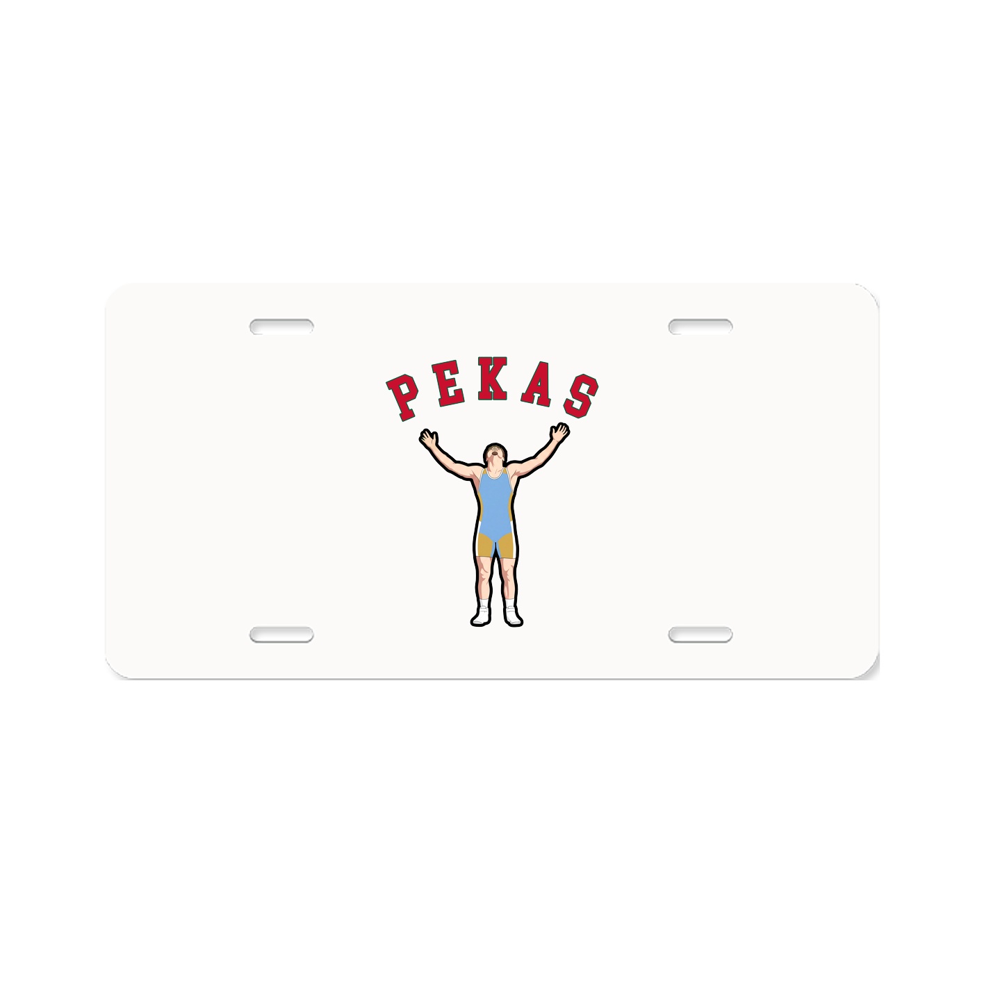 License Plate — Shirsey Arch in Classic