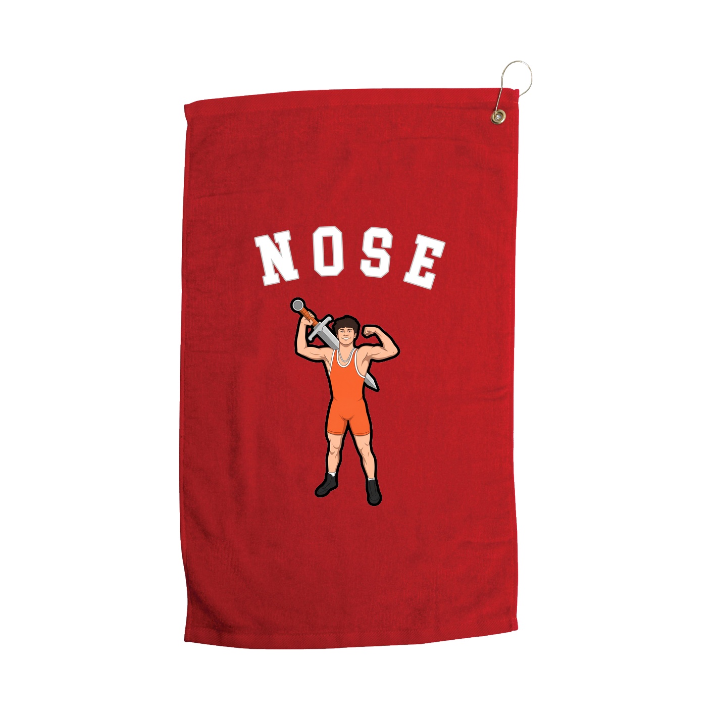 Golf Towel — Shirsey Arch in Red