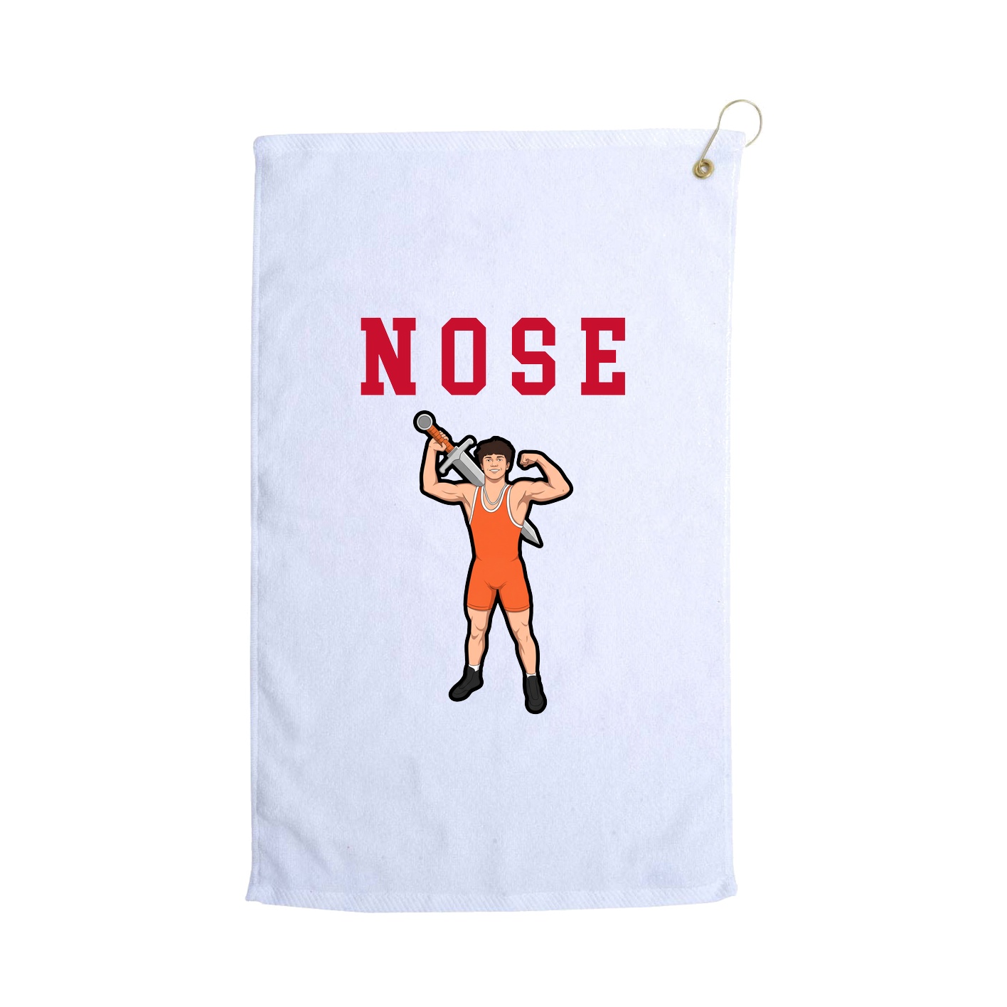 Golf Towel — Shirsey in White