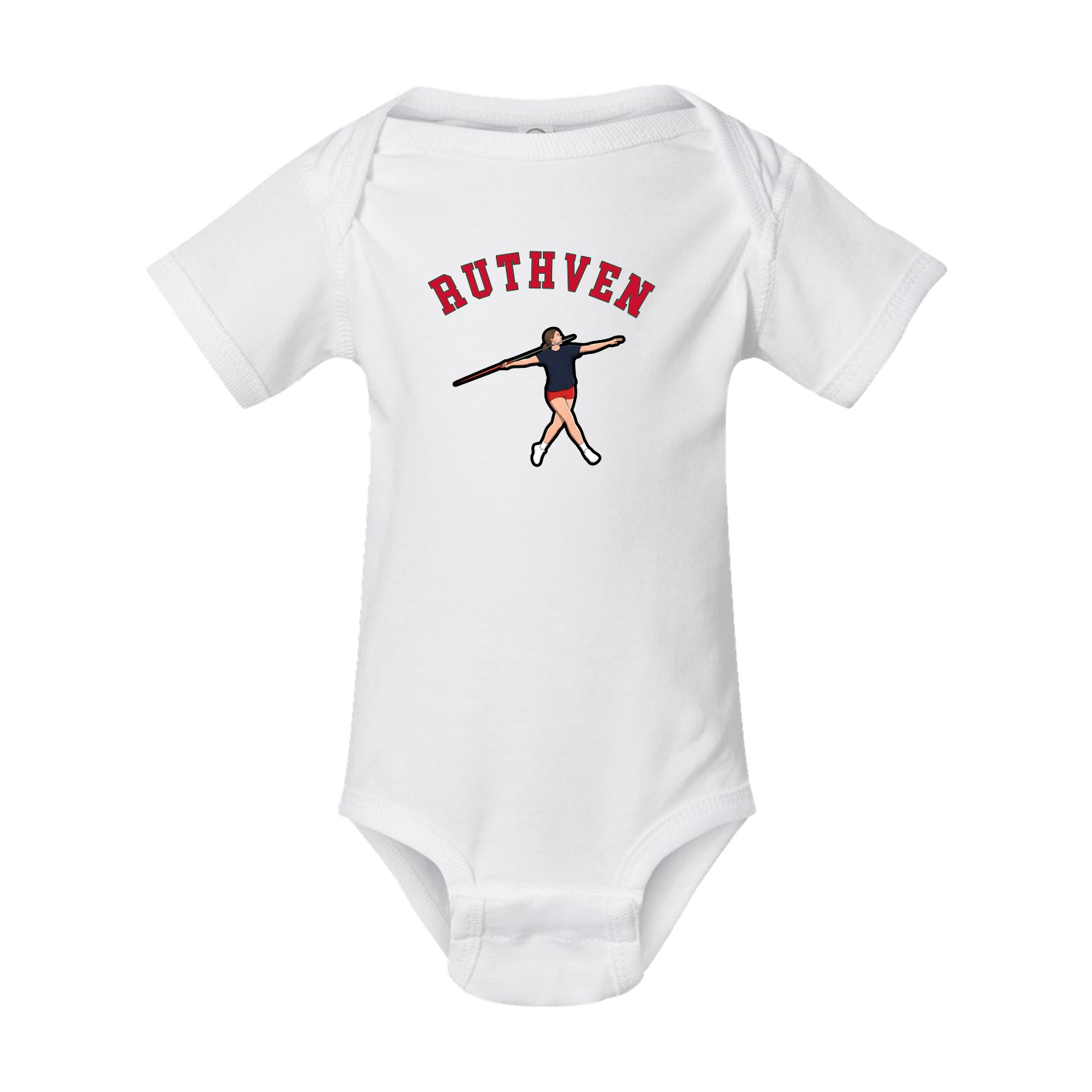 Baby Onesie — Shirsey Arch in White