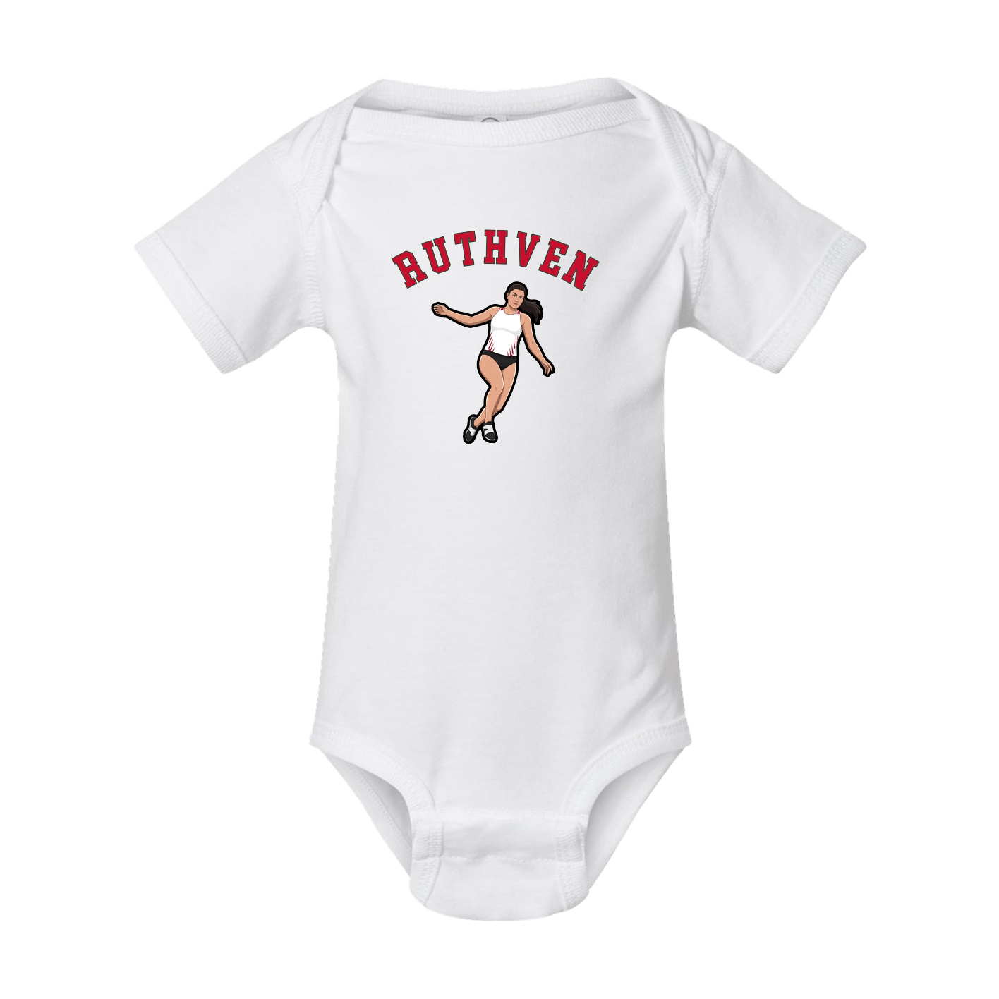 Baby Onesie — Shirsey Arch in White
