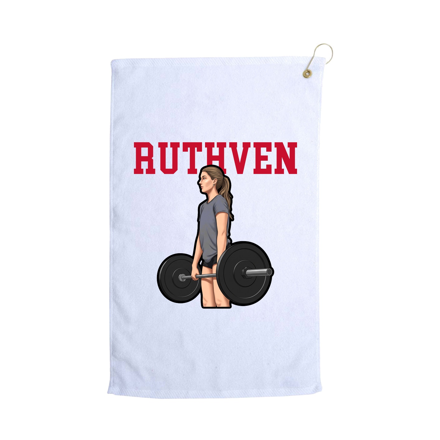 Golf Towel — Shirsey in White