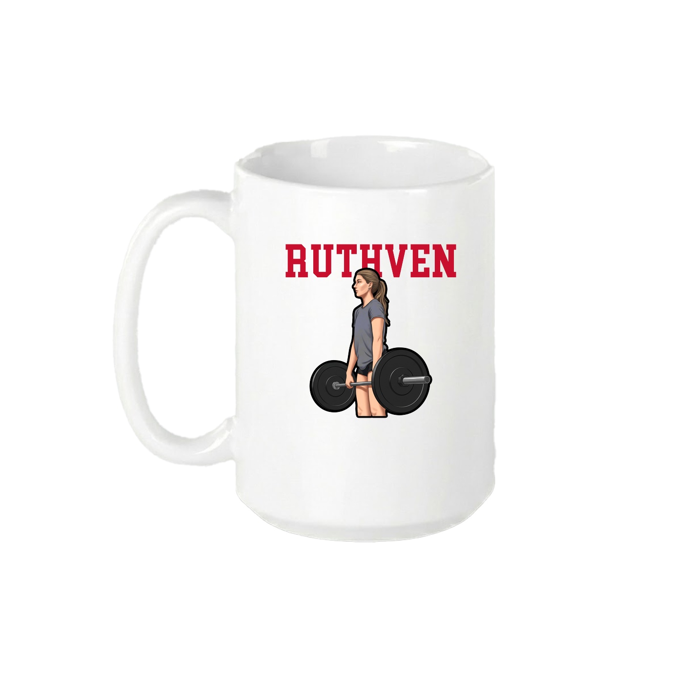 15oz Coffee Mug — Shirsey in White