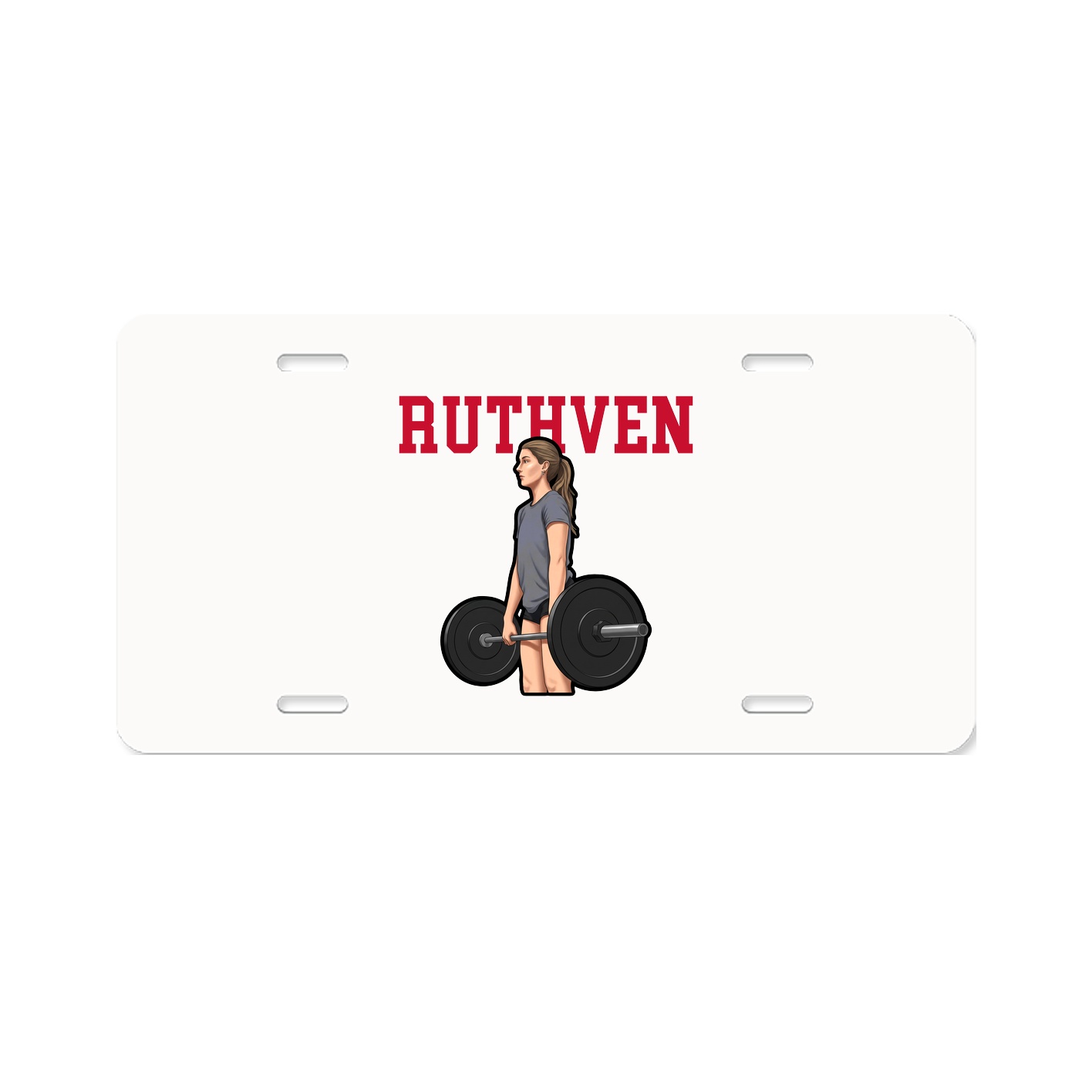 License Plate — Shirsey in Classic