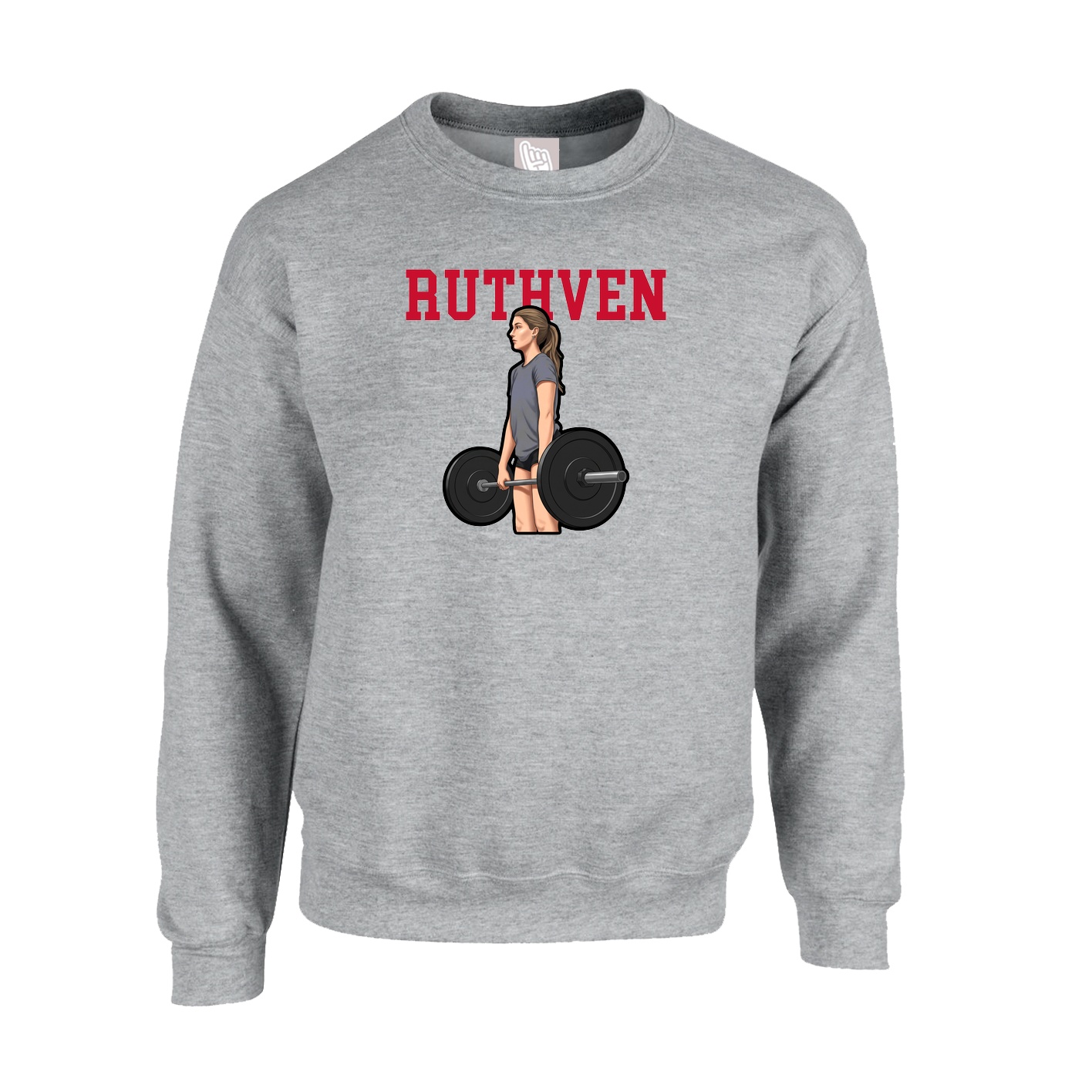 Fleece Crew — Shirsey in Grey