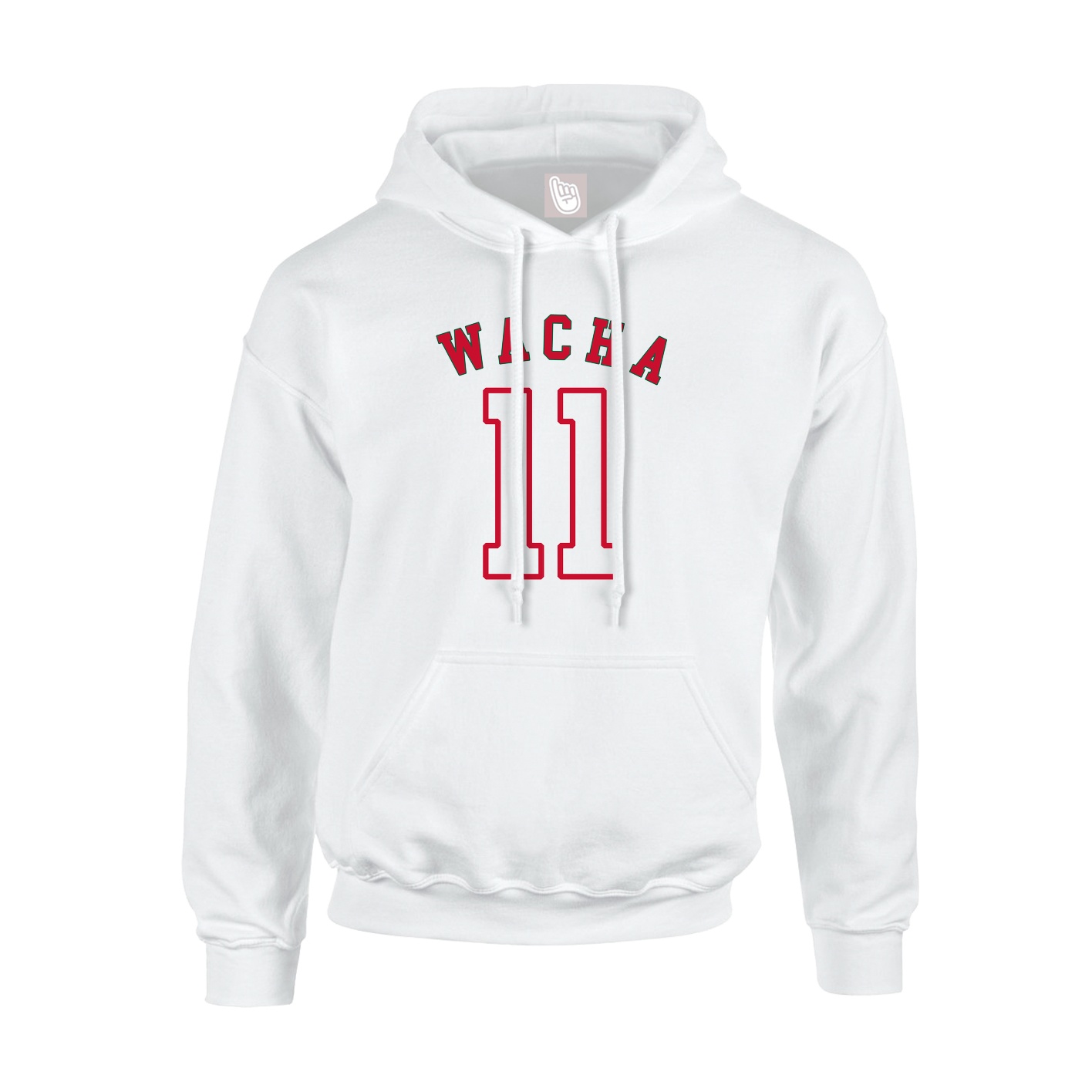 Hoodie — Shirsey Arch in White