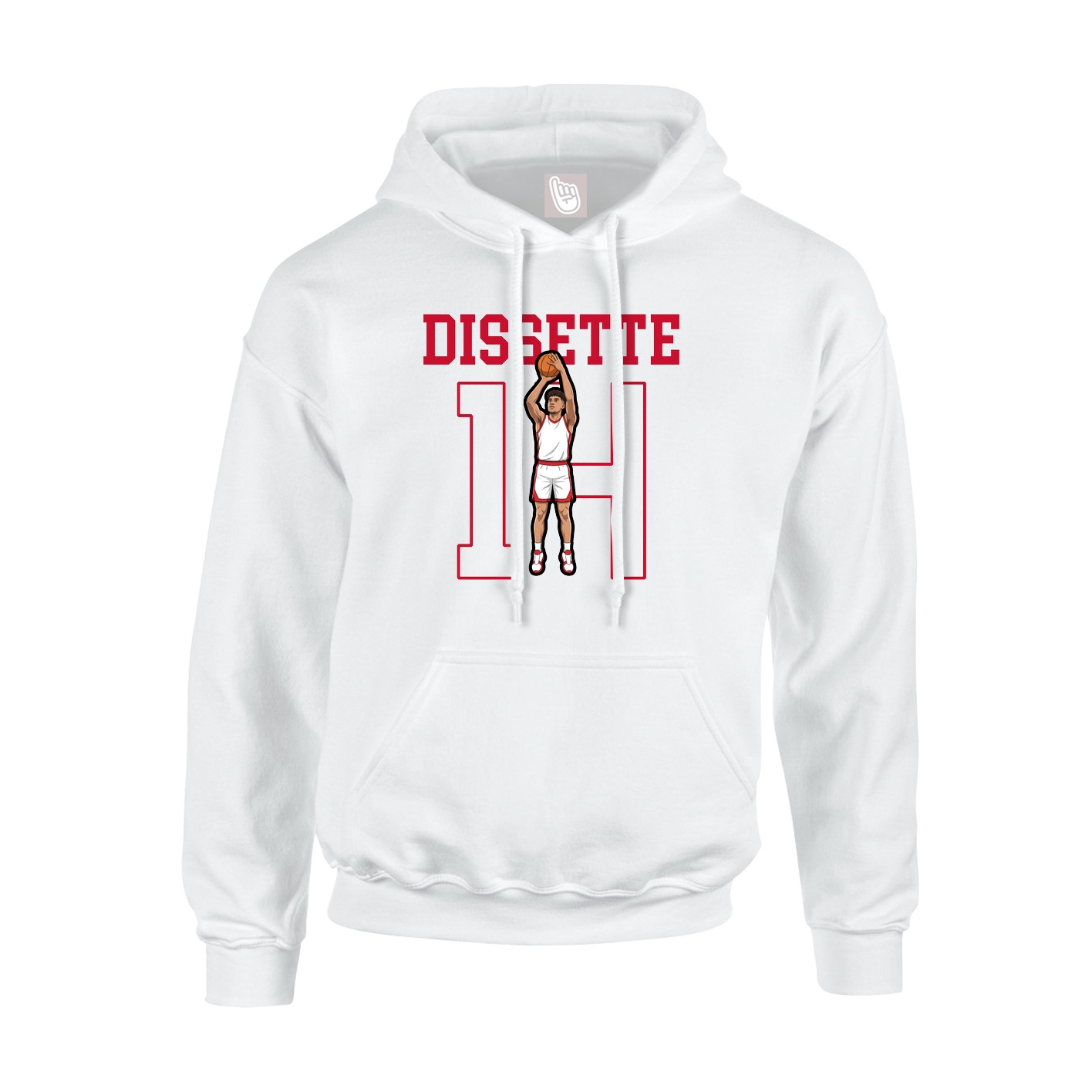 Hoodie — Shirsey in White