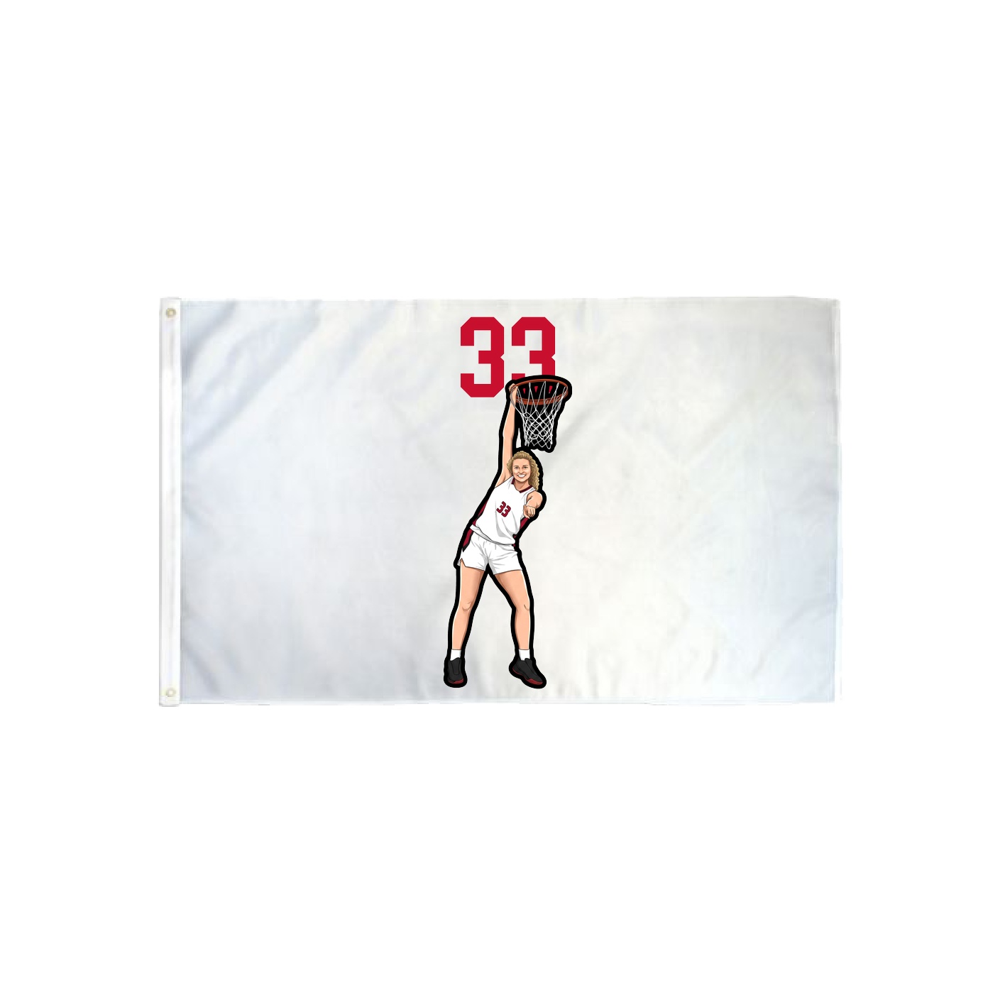 3x5 Flag — Number Top in Classic