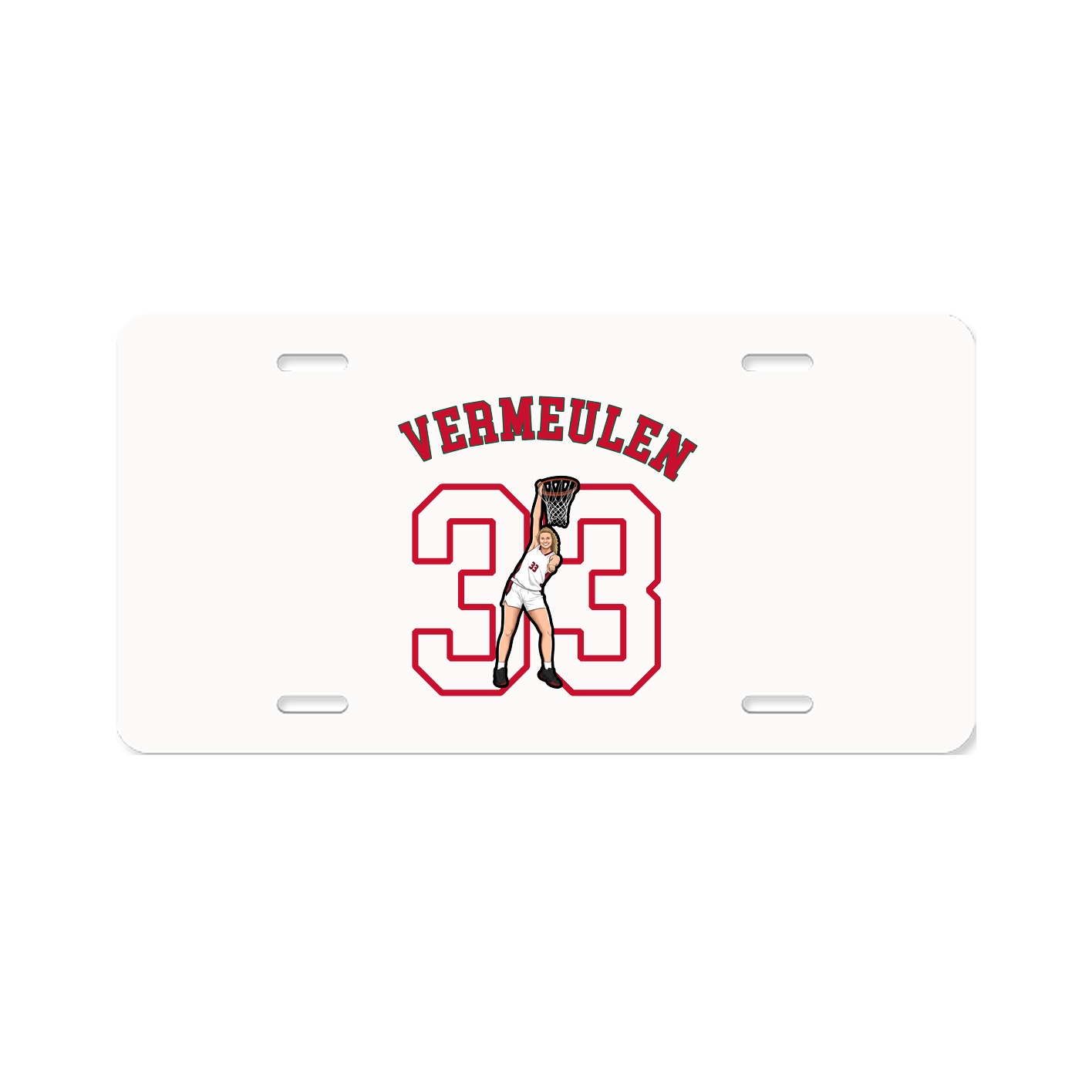 License Plate — Shirsey Arch in Classic