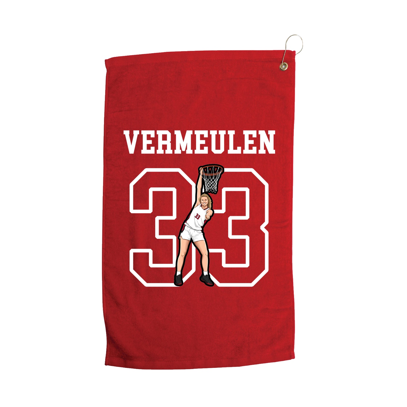 Golf Towel — Shirsey in Red
