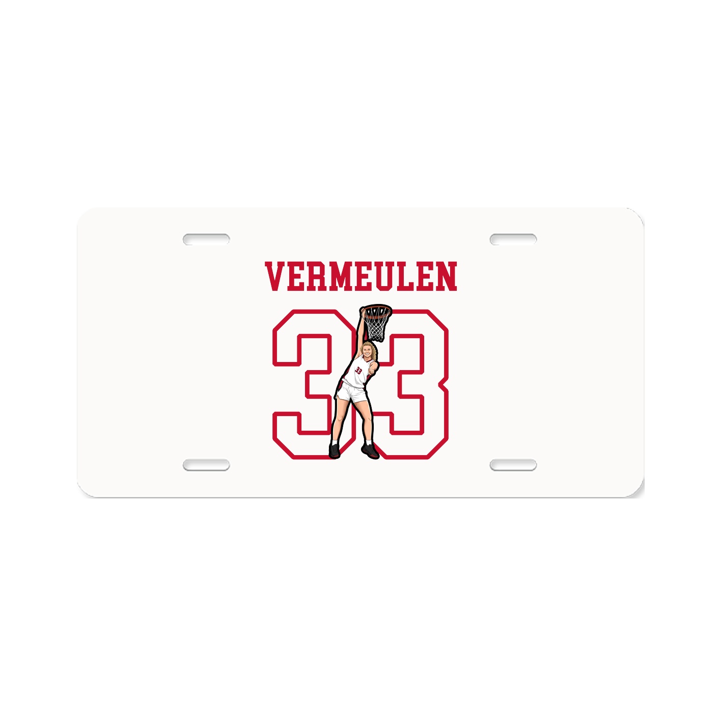 License Plate — Shirsey in Classic