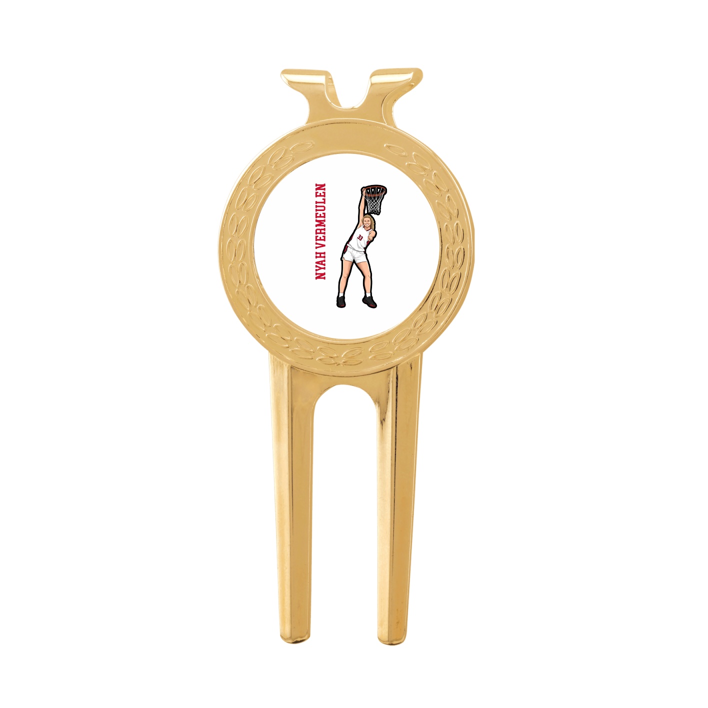Divot Tool with Ball Marker — Name Vertical in Classic