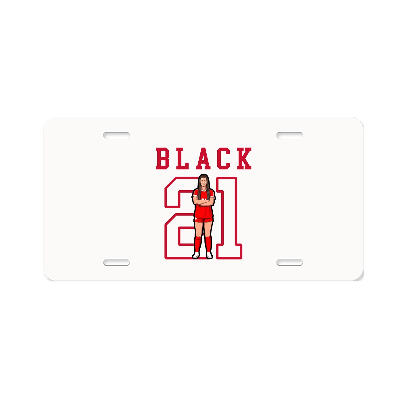 License Plate — Shirsey in Classic
