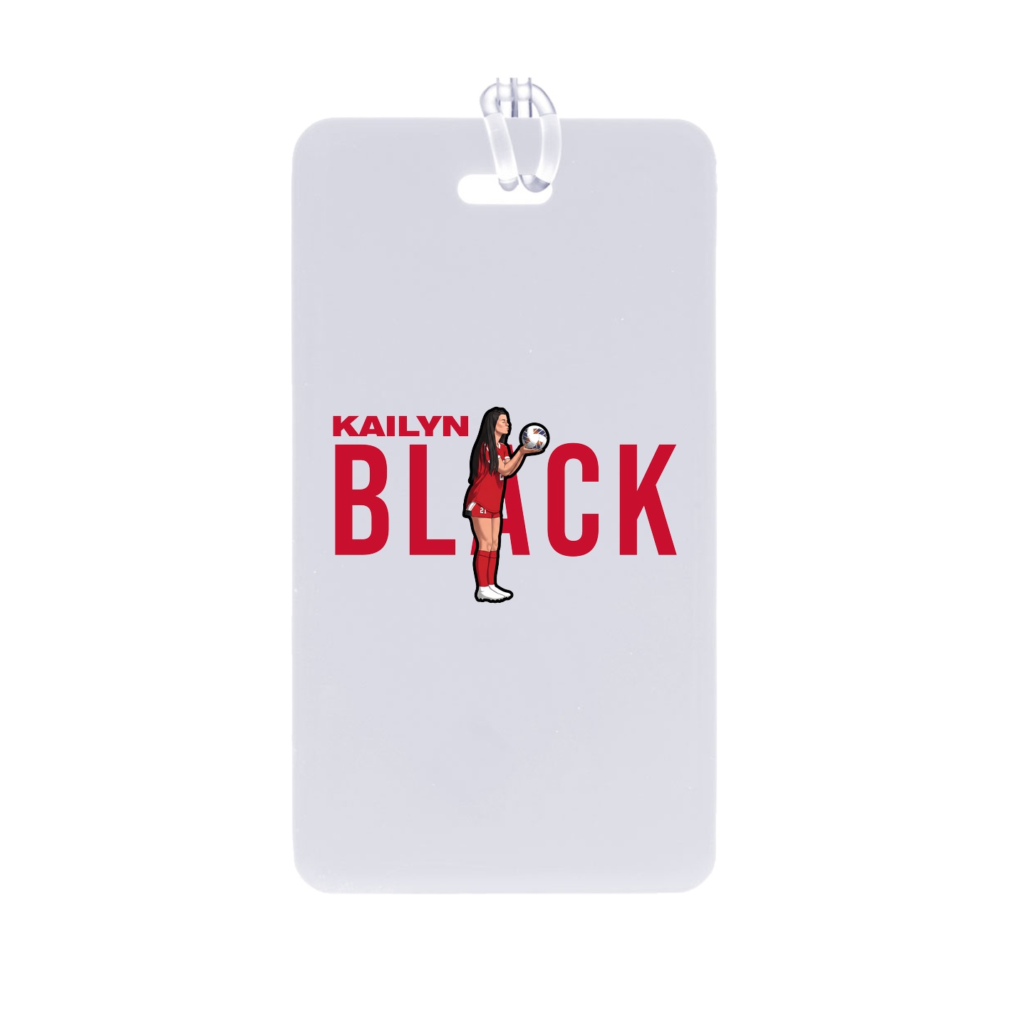 Bag Tag — Player Name in Classic