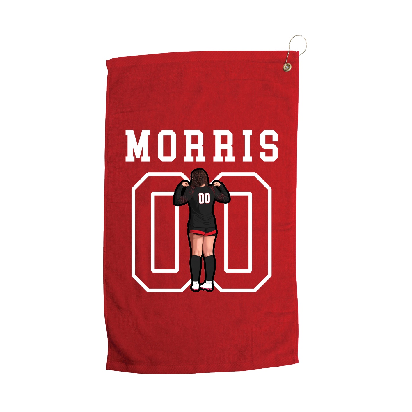 Golf Towel — Shirsey in Red
