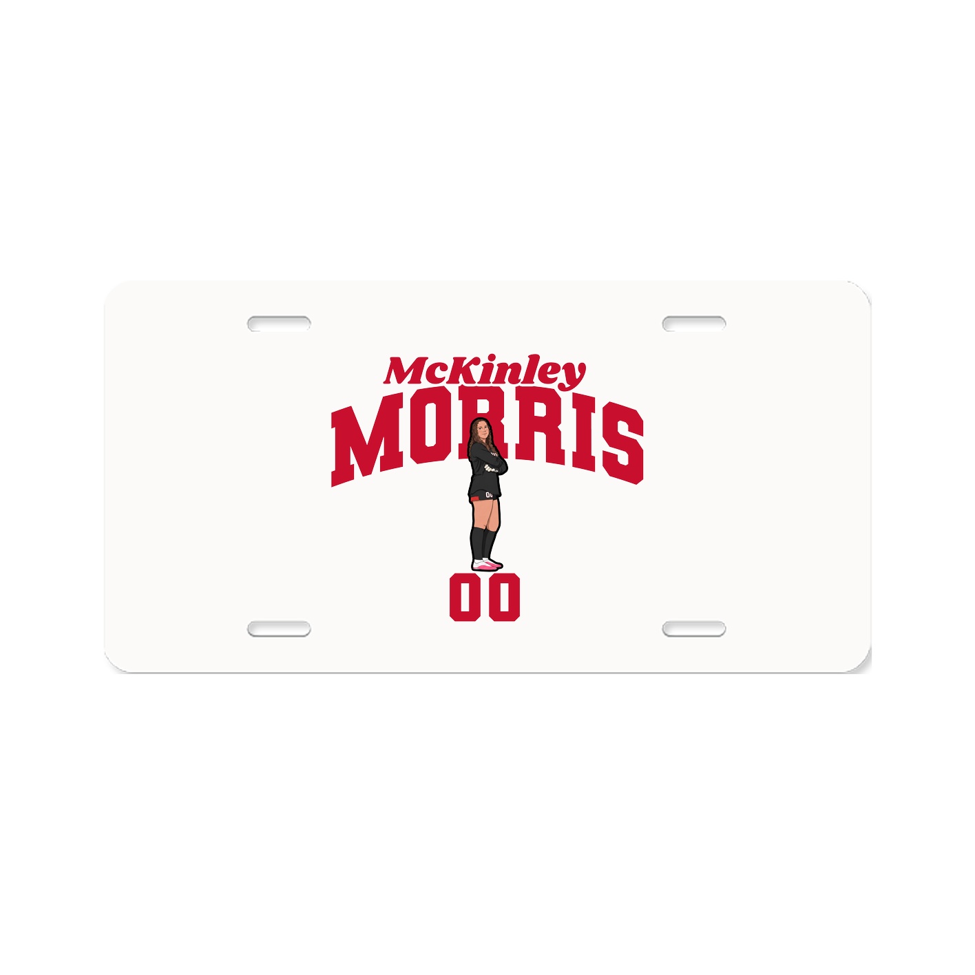 License Plate — Signature Arch in Classic