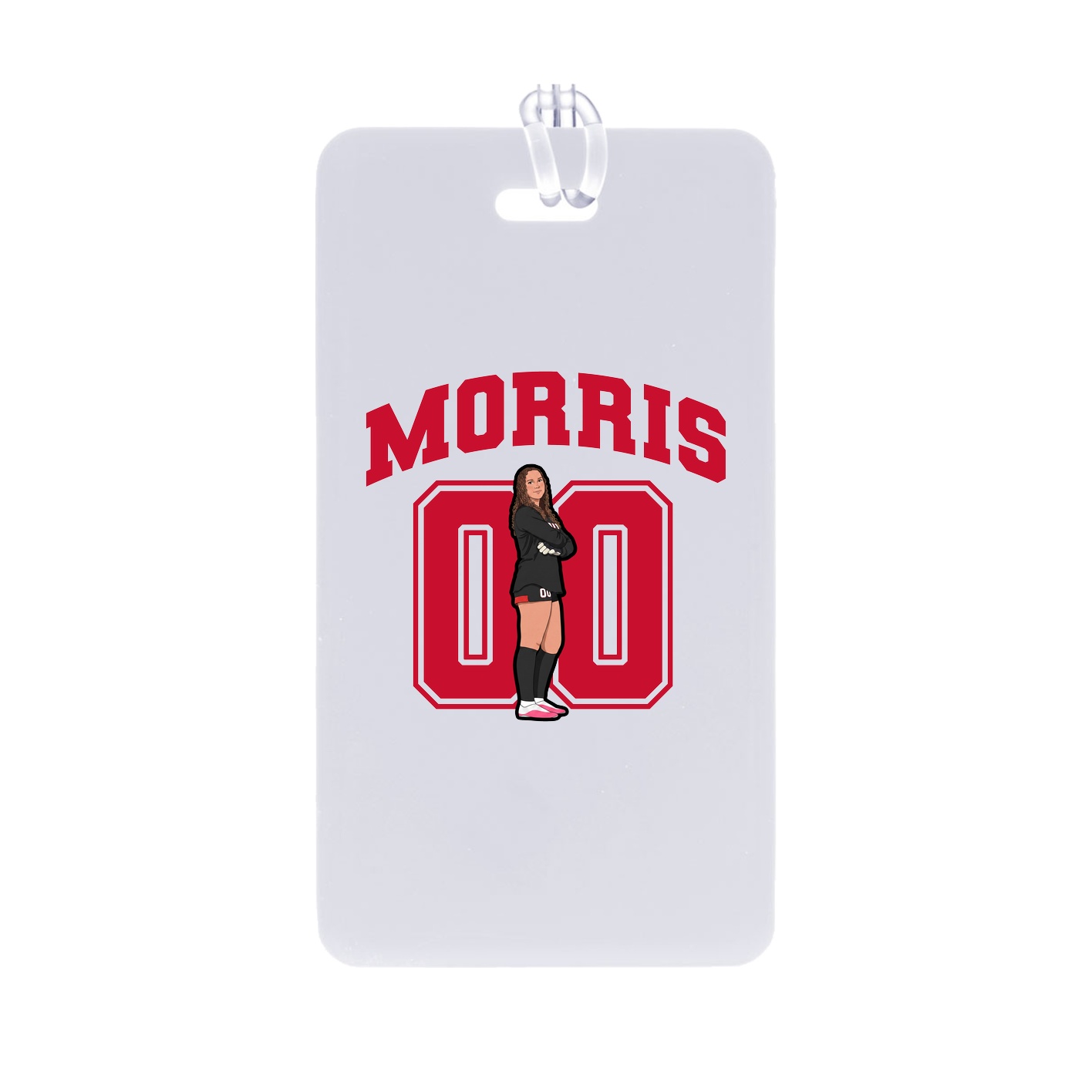 Bag Tag — Number in Classic