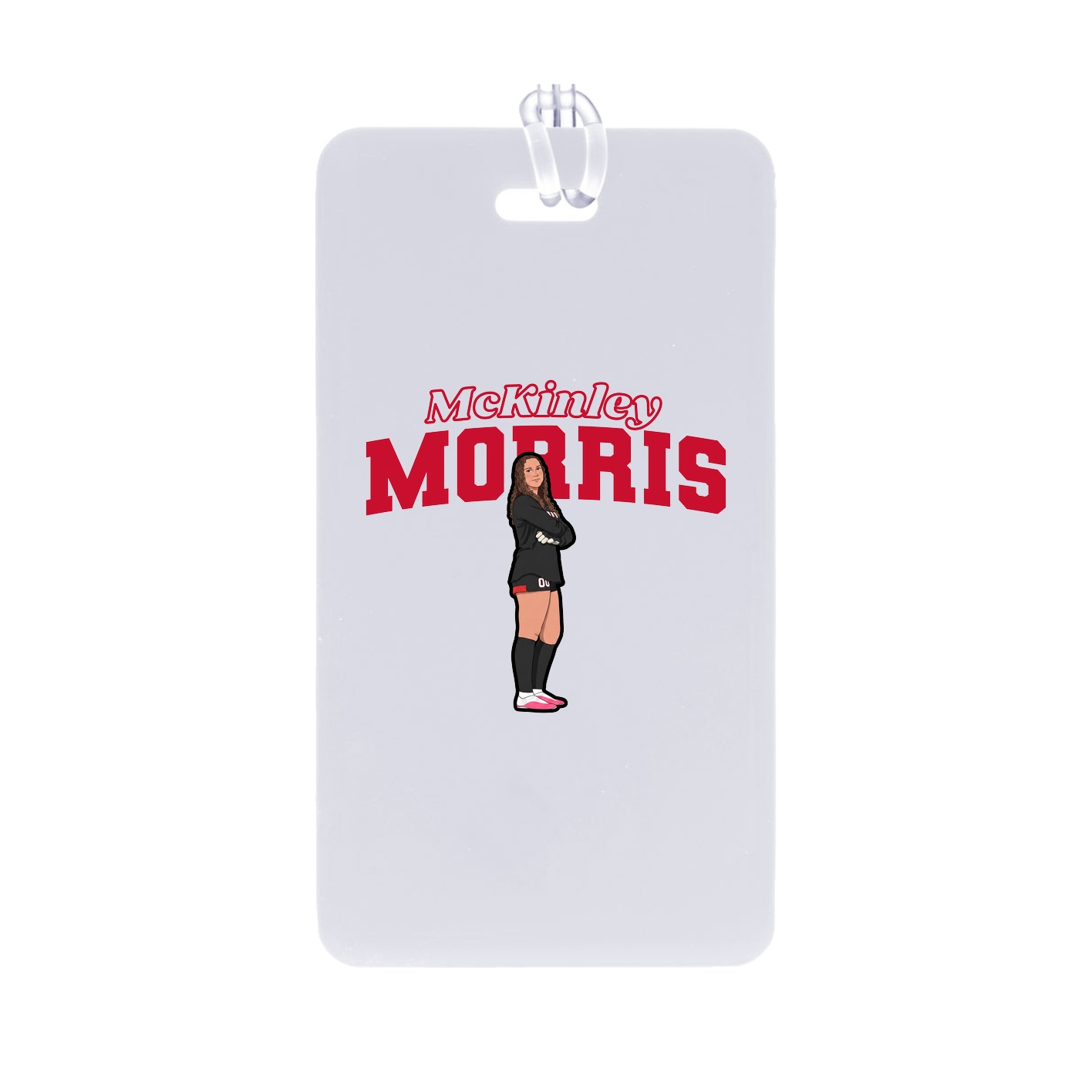 Bag Tag — Name Arch in Classic