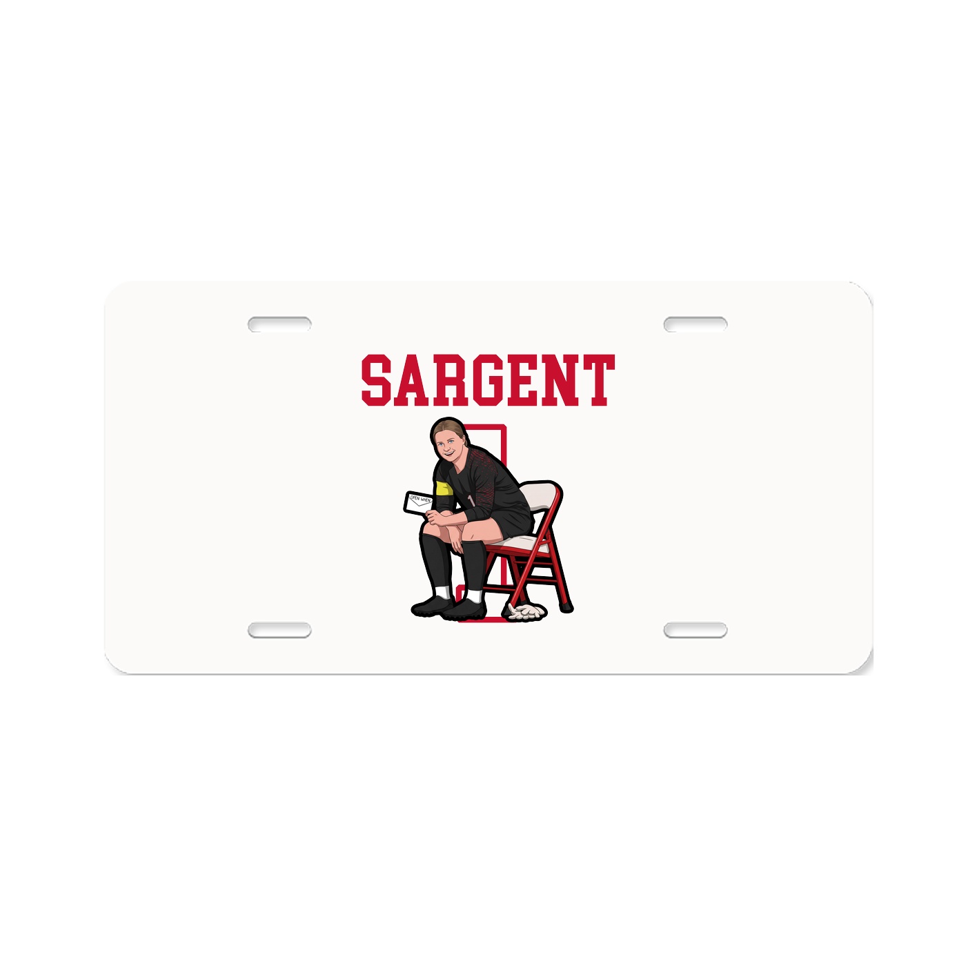 License Plate — Shirsey in Classic