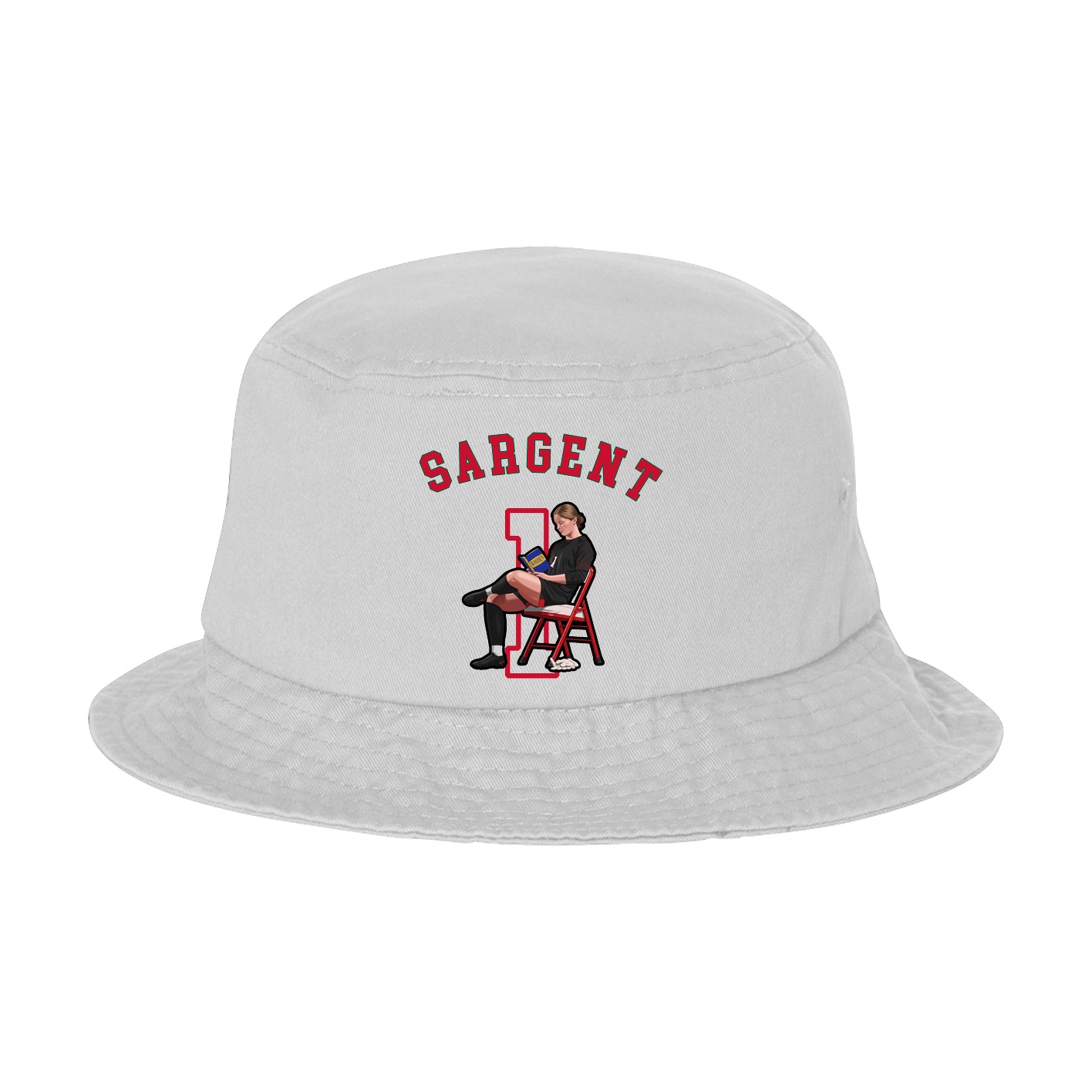 Bucket Cap — Shirsey Arch in White