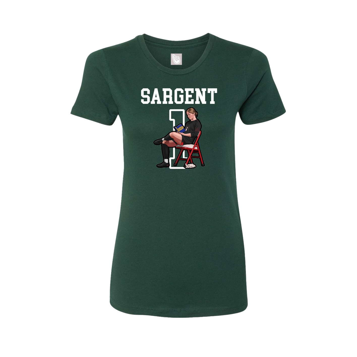 Fitted Women's Tee — Shirsey in Green