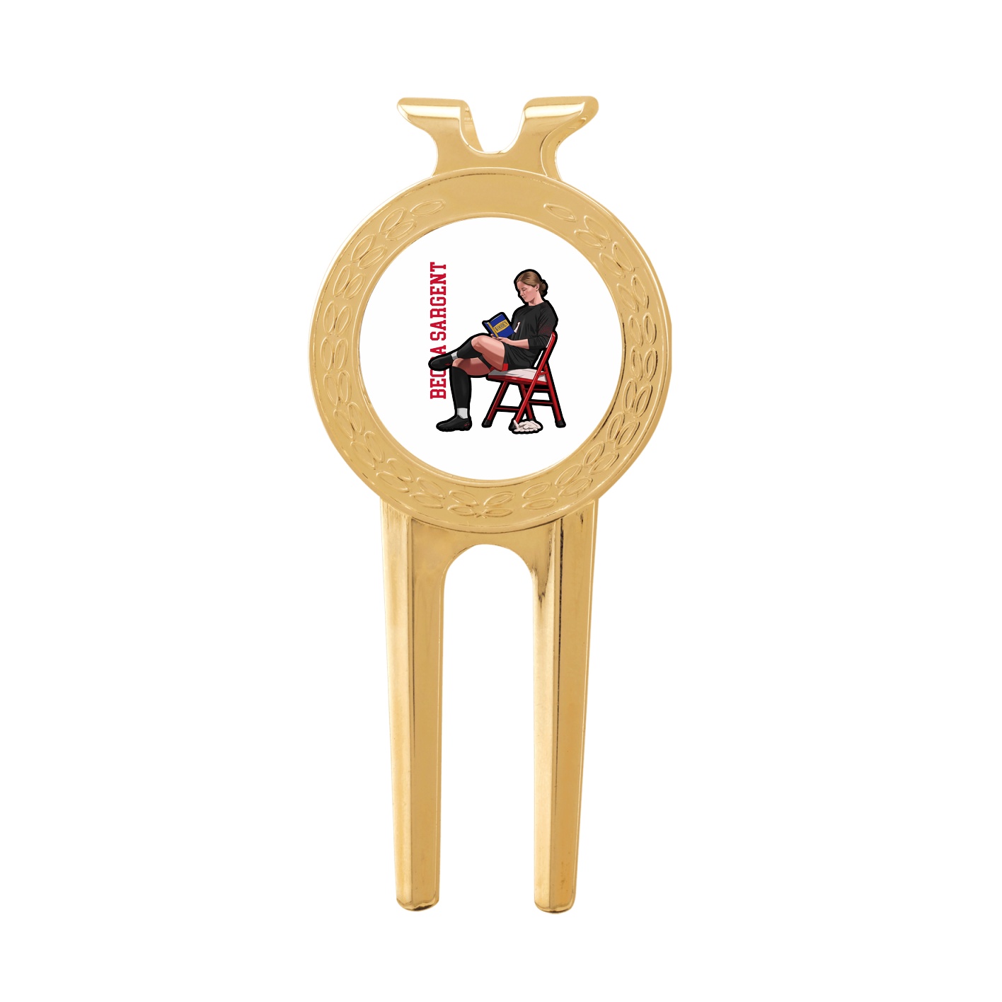 Divot Tool with Ball Marker — Name Vertical in Classic
