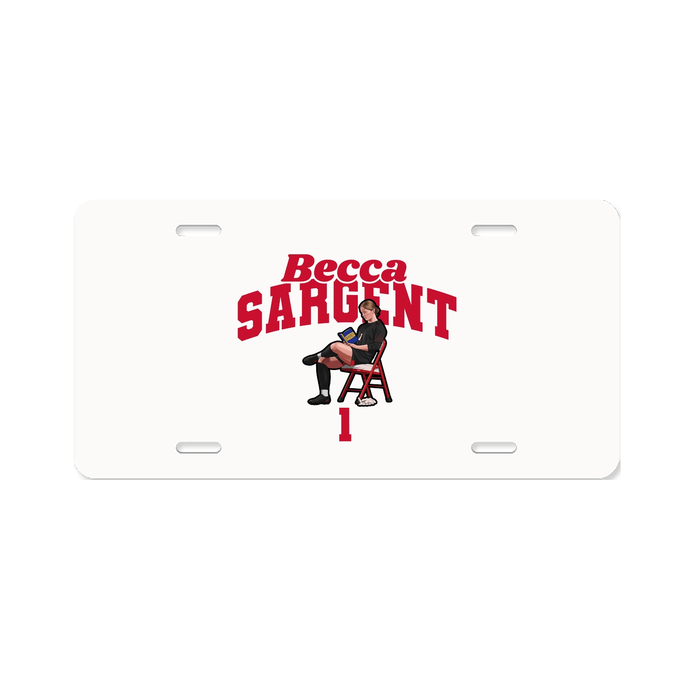 License Plate — Signature Arch in Classic