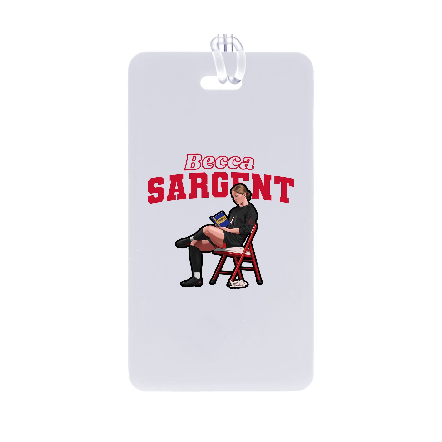 Bag Tag — Name Arch in Classic