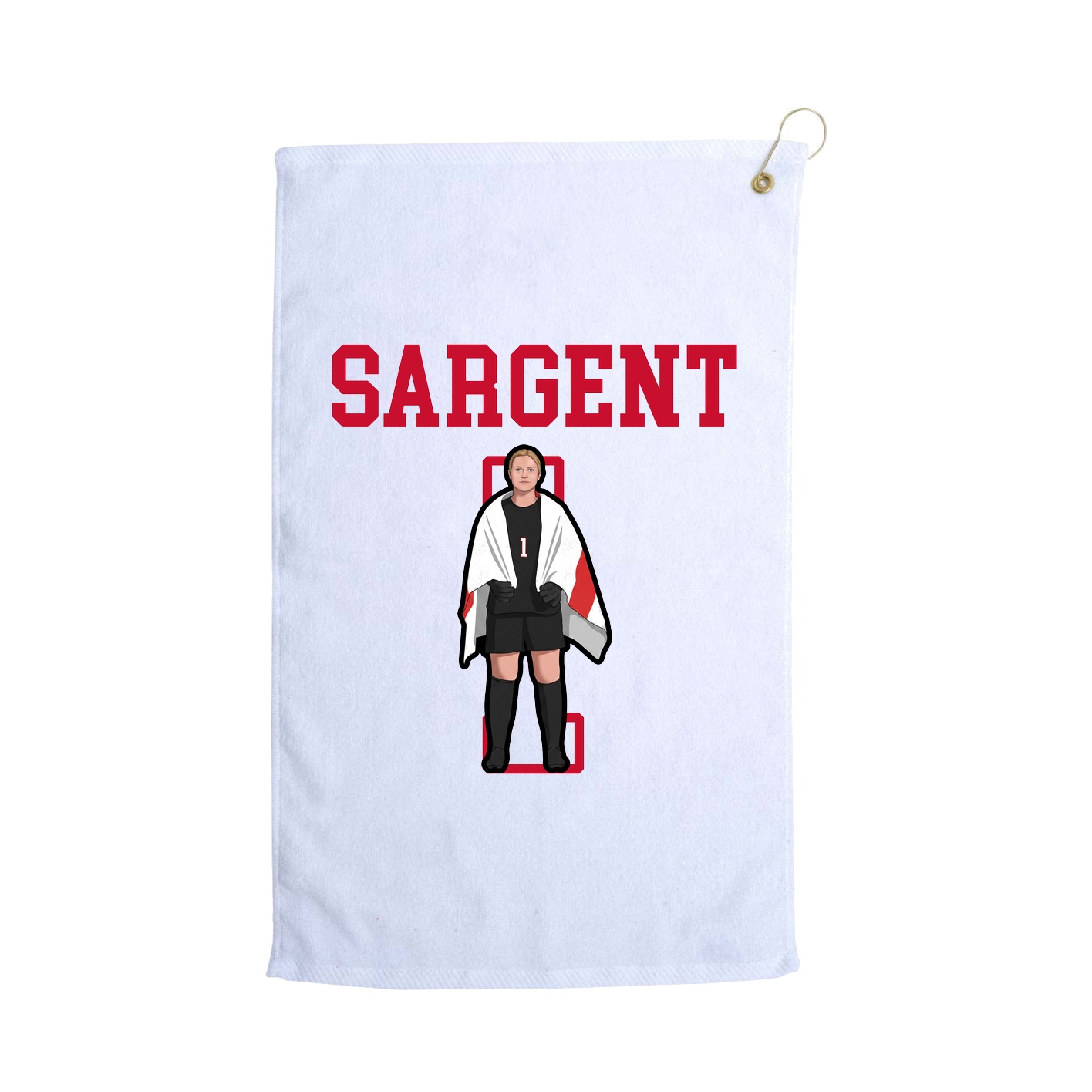 Golf Towel — Shirsey in White