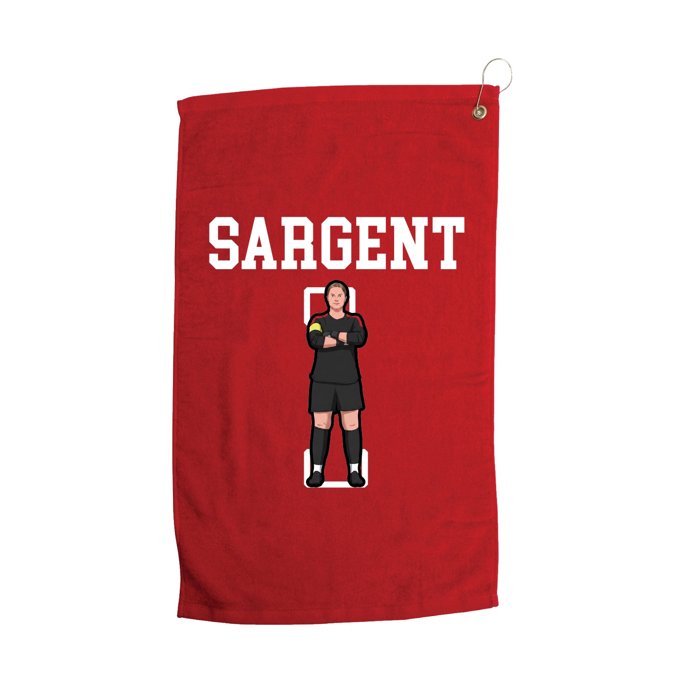 Golf Towel — Shirsey in Red