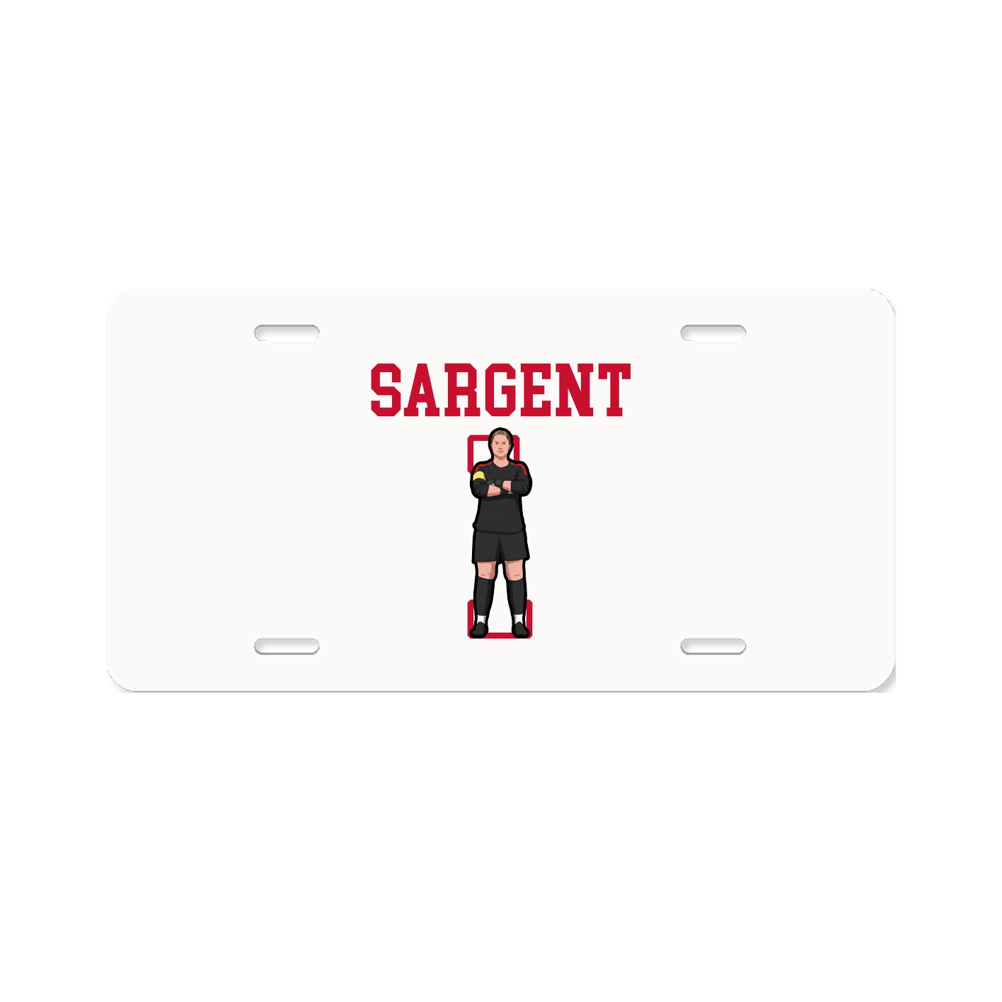 License Plate — Shirsey in Classic