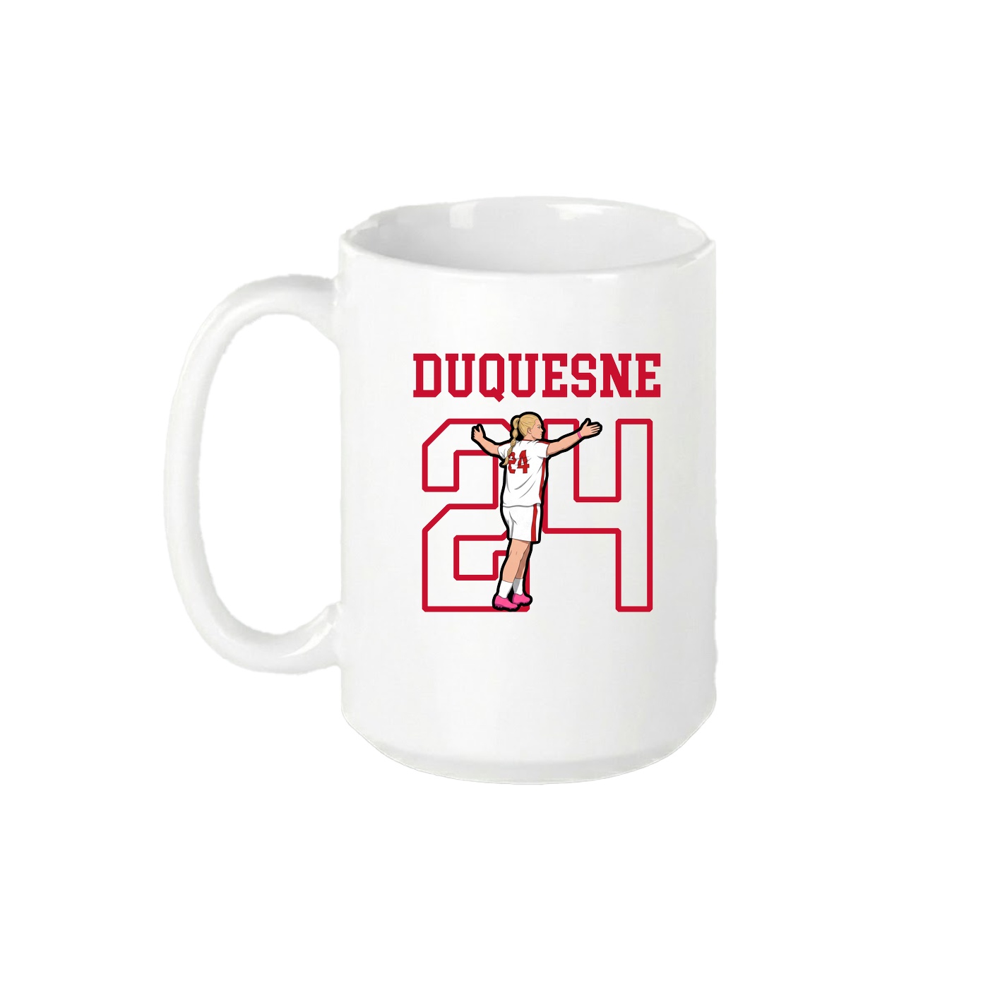 15oz Coffee Mug — Shirsey in White