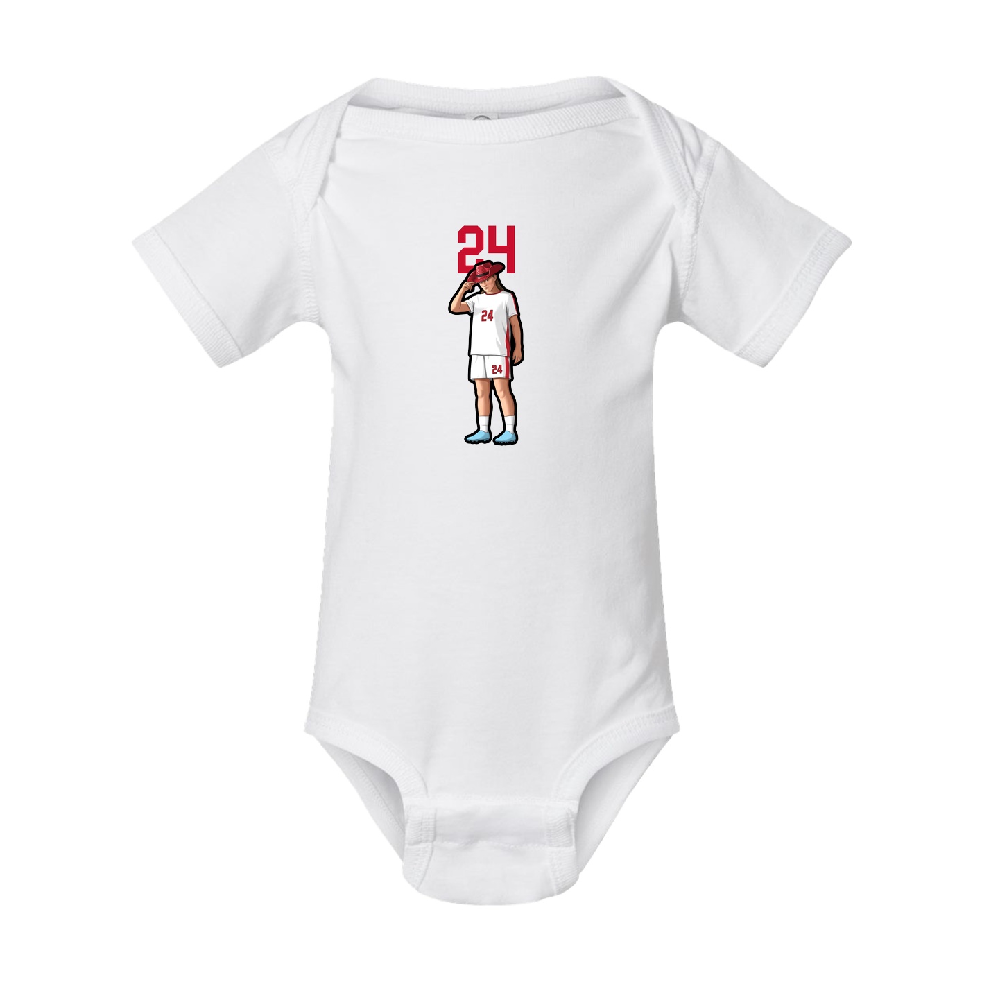 Baby Onesie — Classic in White