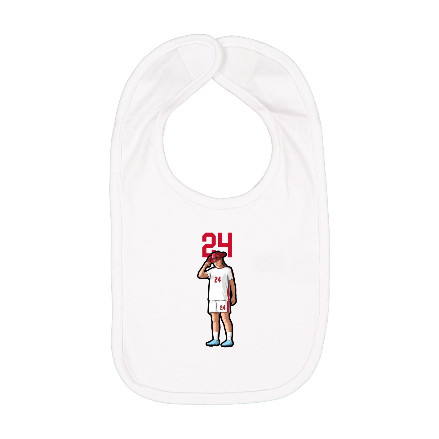 Infant Bib — Classic in White