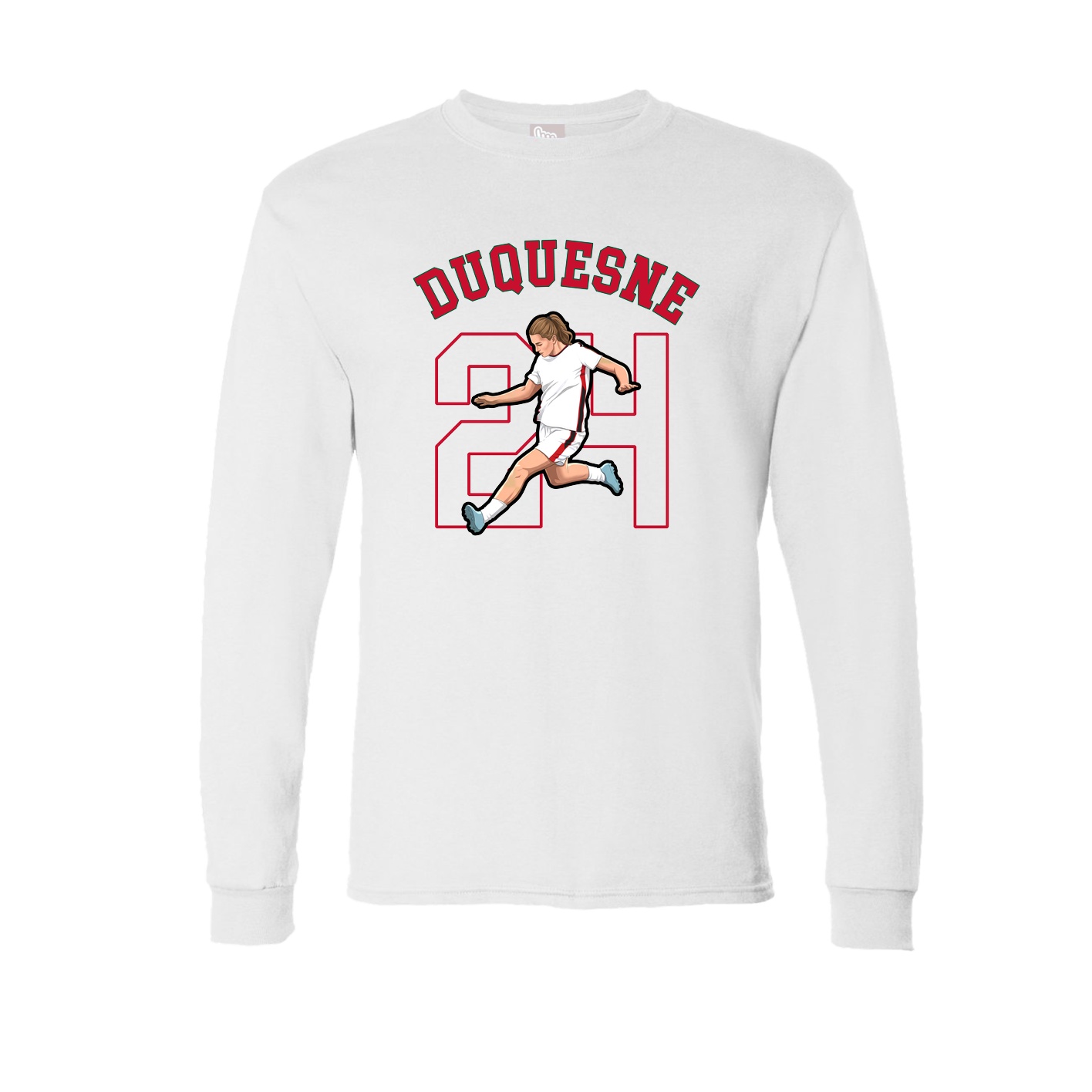 Long Sleeve Tee — Classic in White