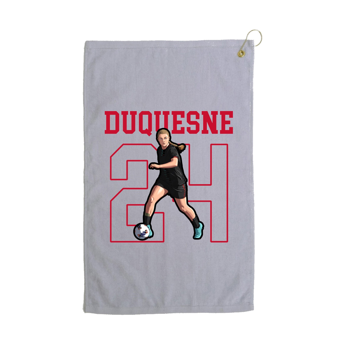 Golf Towel — Classic in Grey