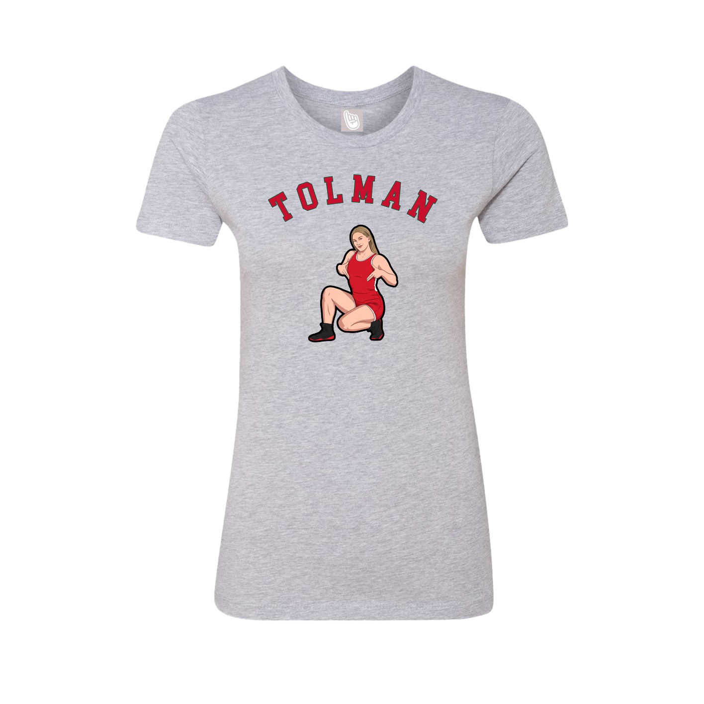 Womens Tee — Shirsey Arch in Grey