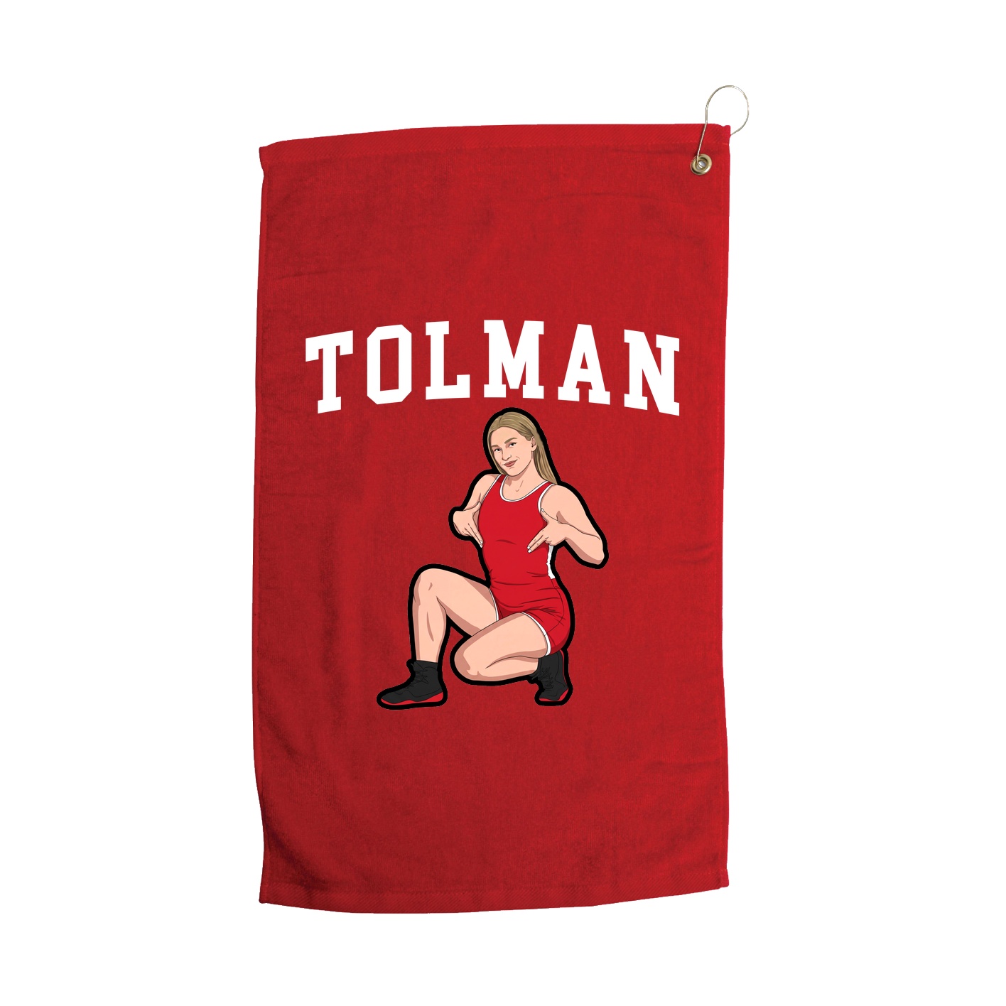 Golf Towel — Shirsey in Red