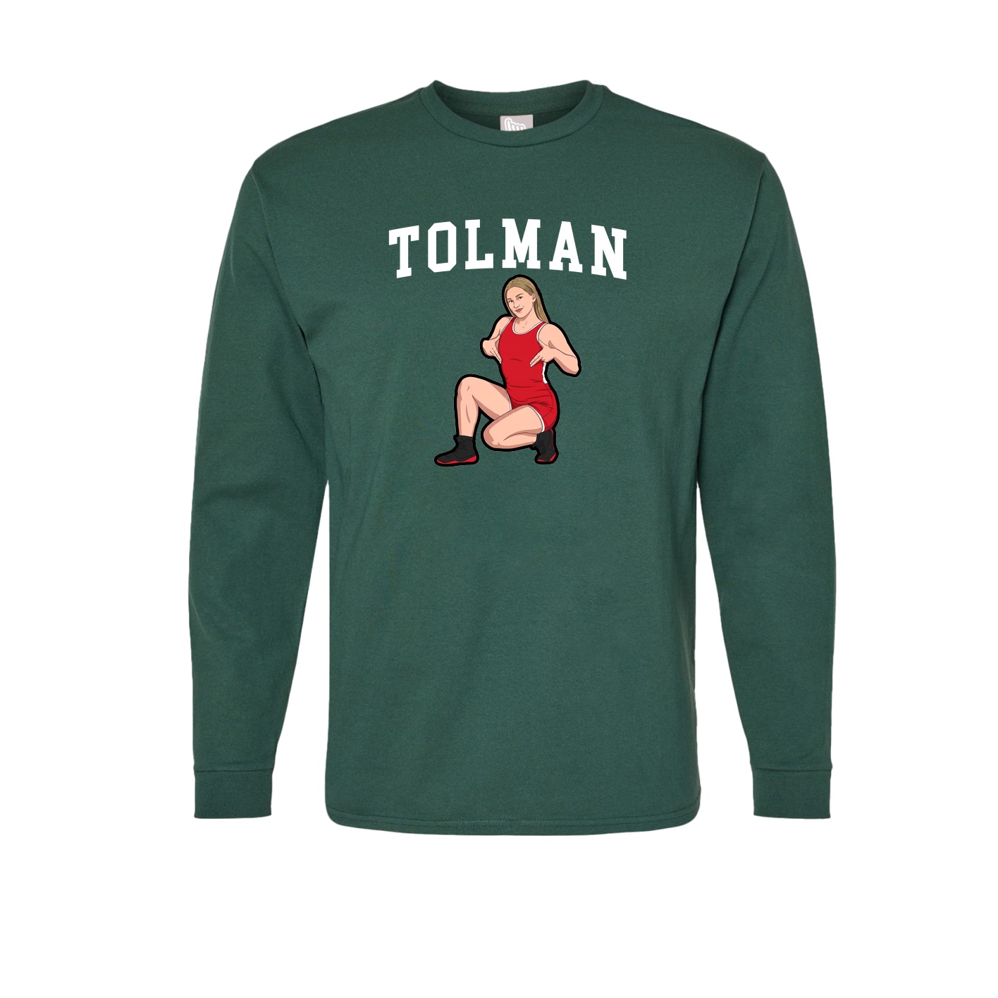 Long Sleeve Tee — Shirsey in Green