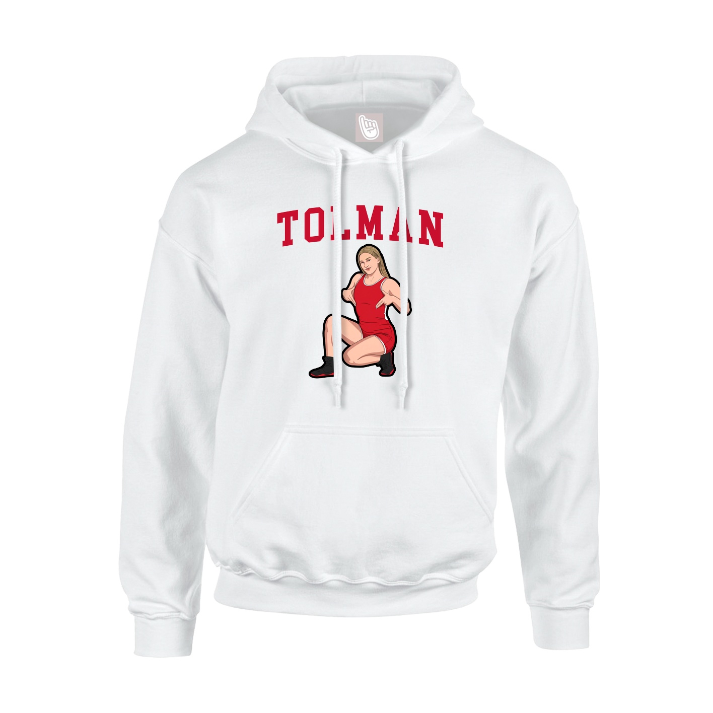 Youth Hoodie — Shirsey in White