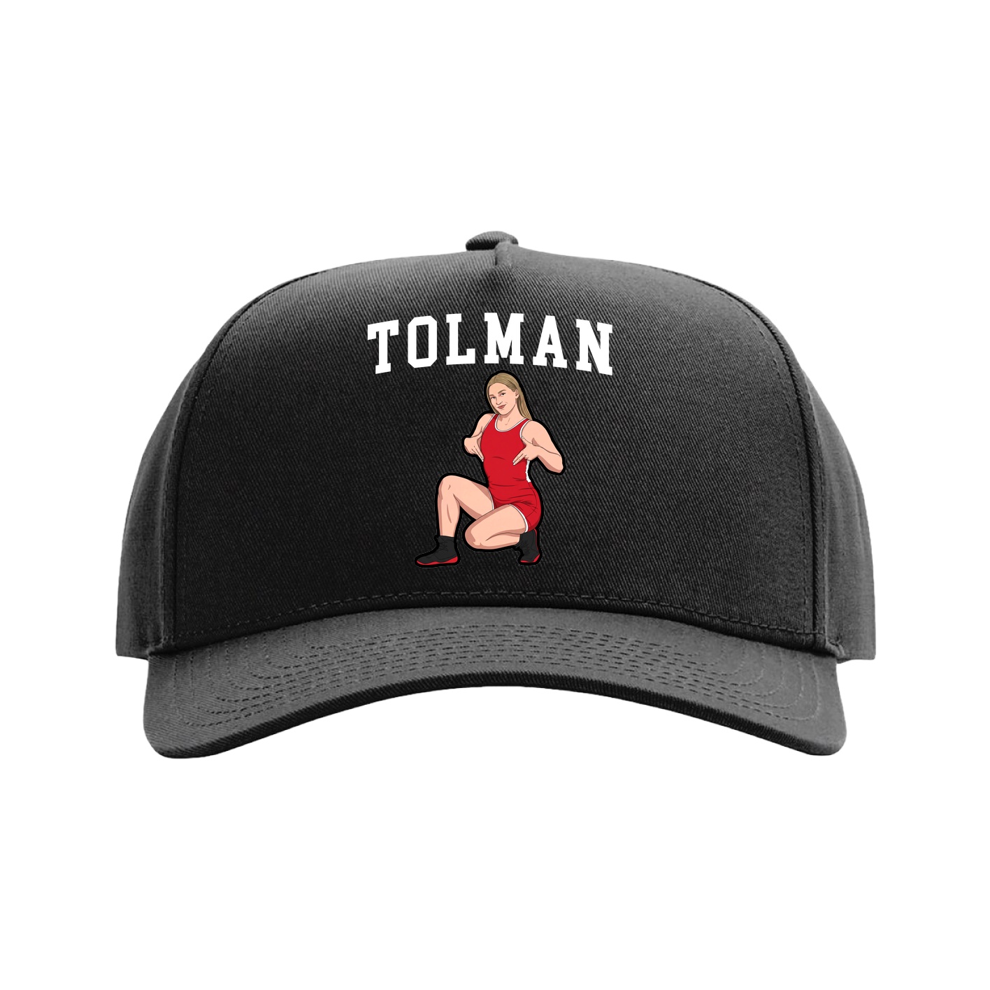 Full Fabric Five-Panel Champ Cap