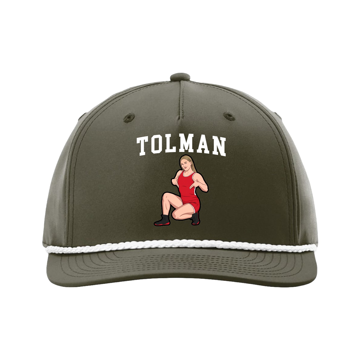 Five-Panel Classic Rope Cap — Shirsey in Green