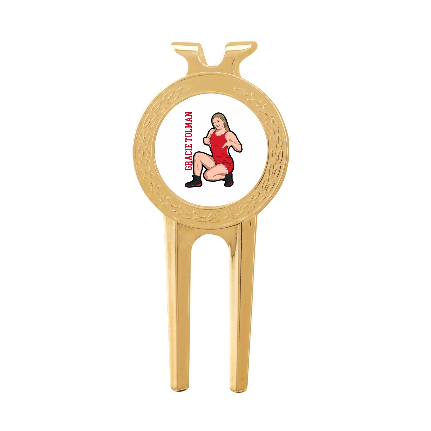 Divot Tool with Ball Marker — Name Vertical in Classic