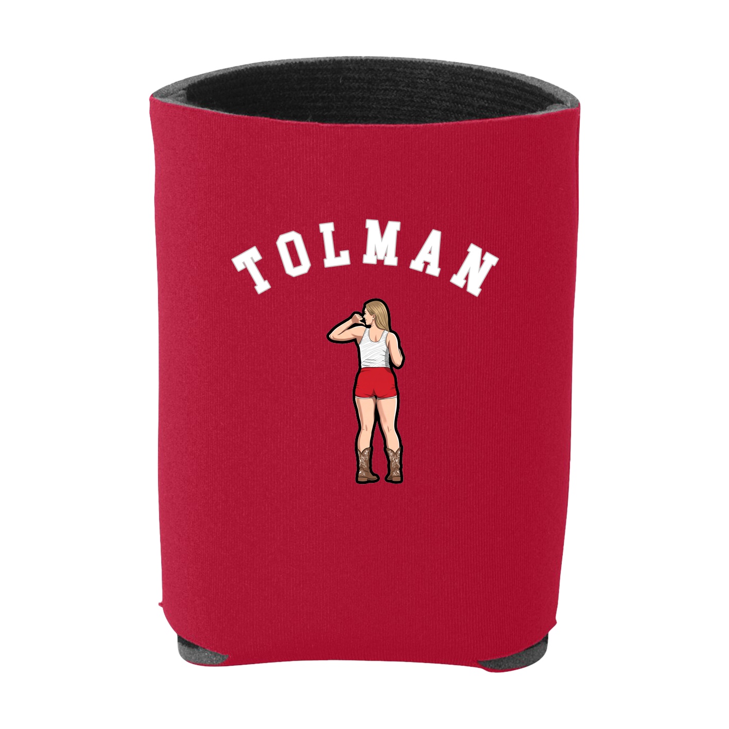 Can Holder — Shirsey Arch in Red