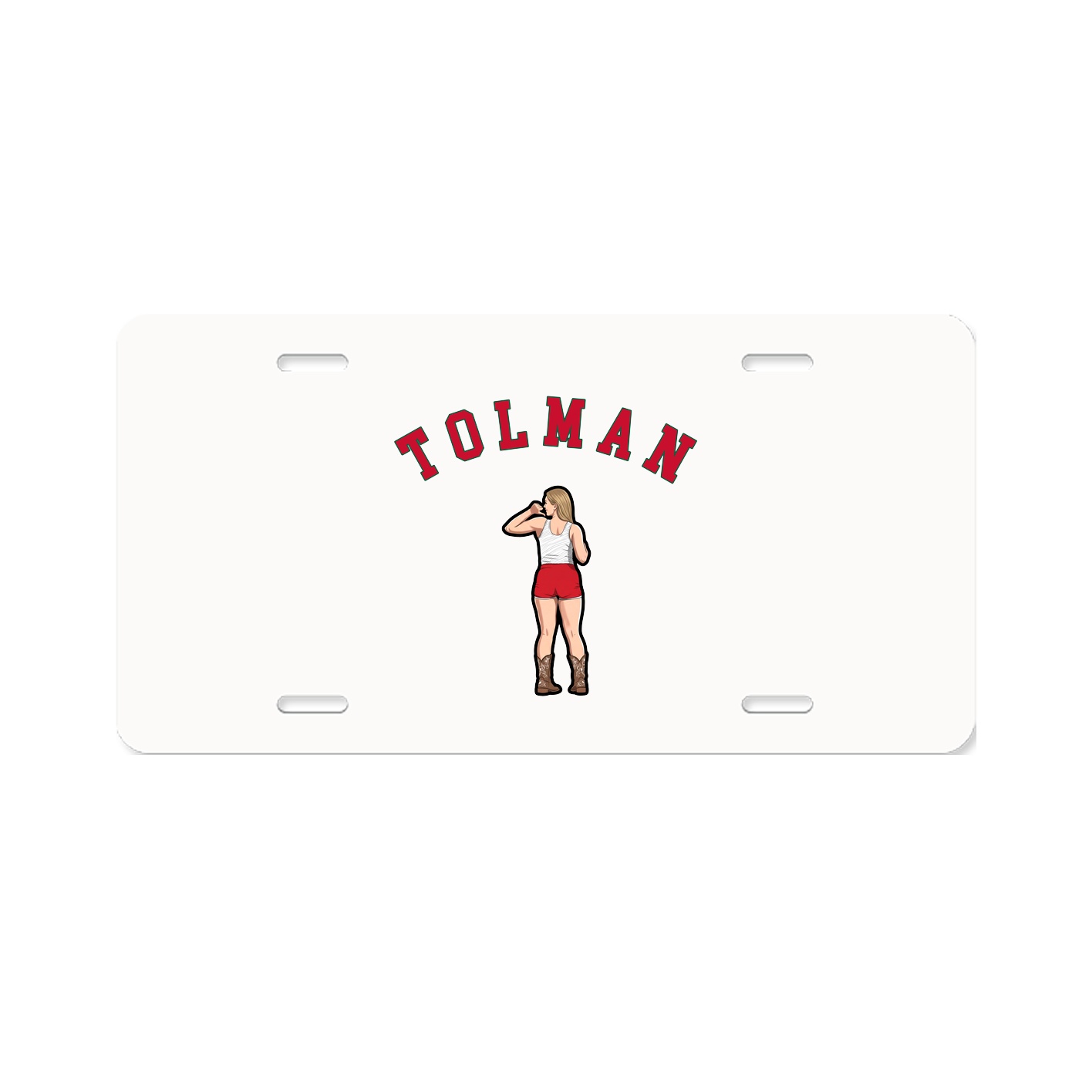 License Plate — Shirsey Arch in Classic