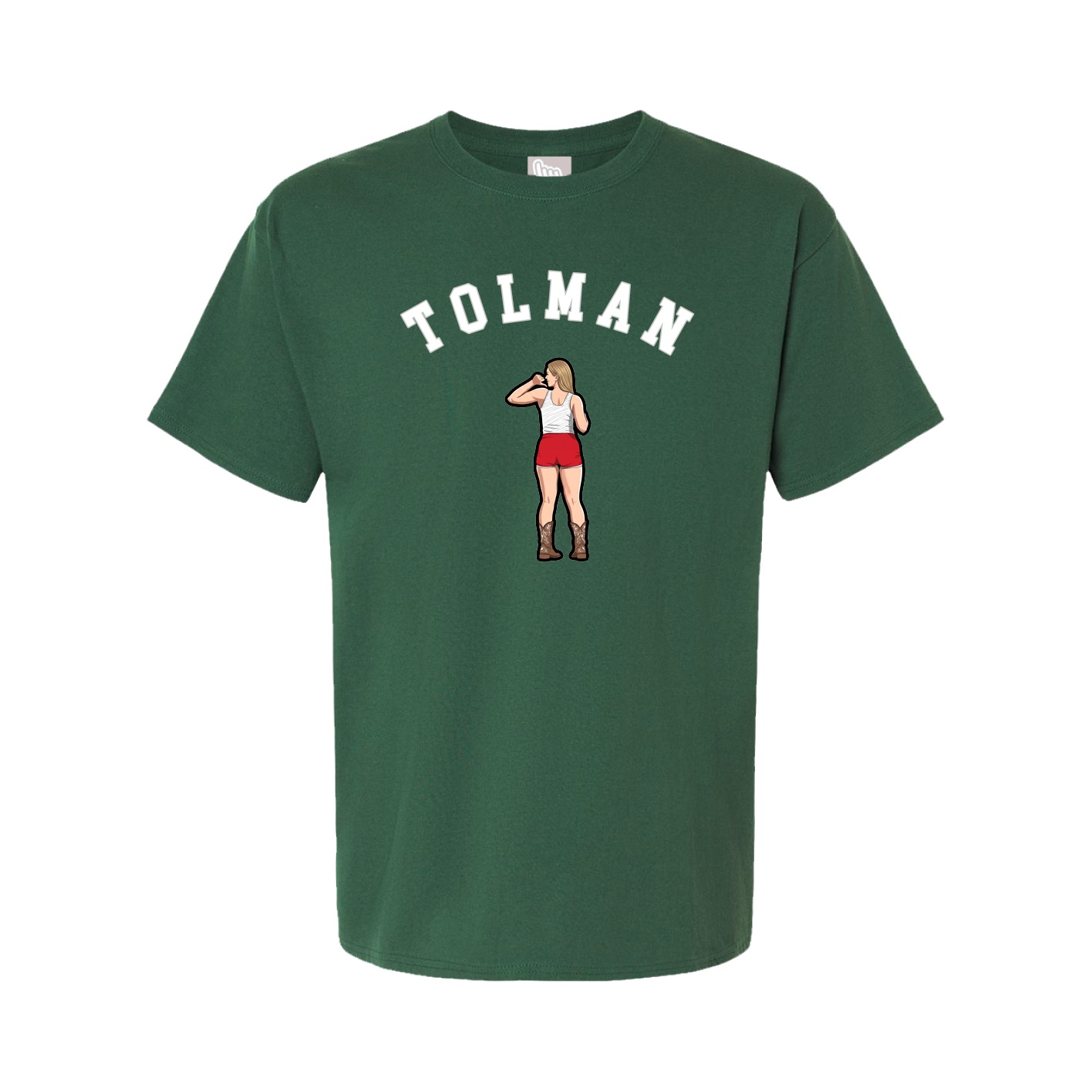 Youth Tee — Shirsey Arch in Green