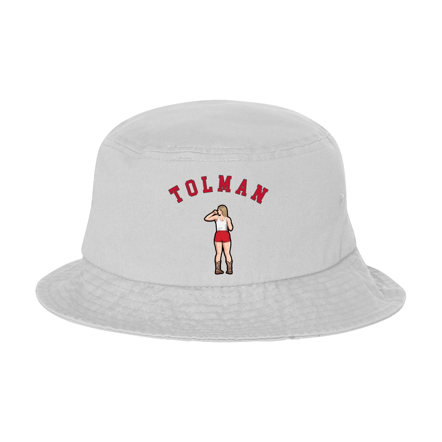 Bucket Cap — Shirsey Arch in White