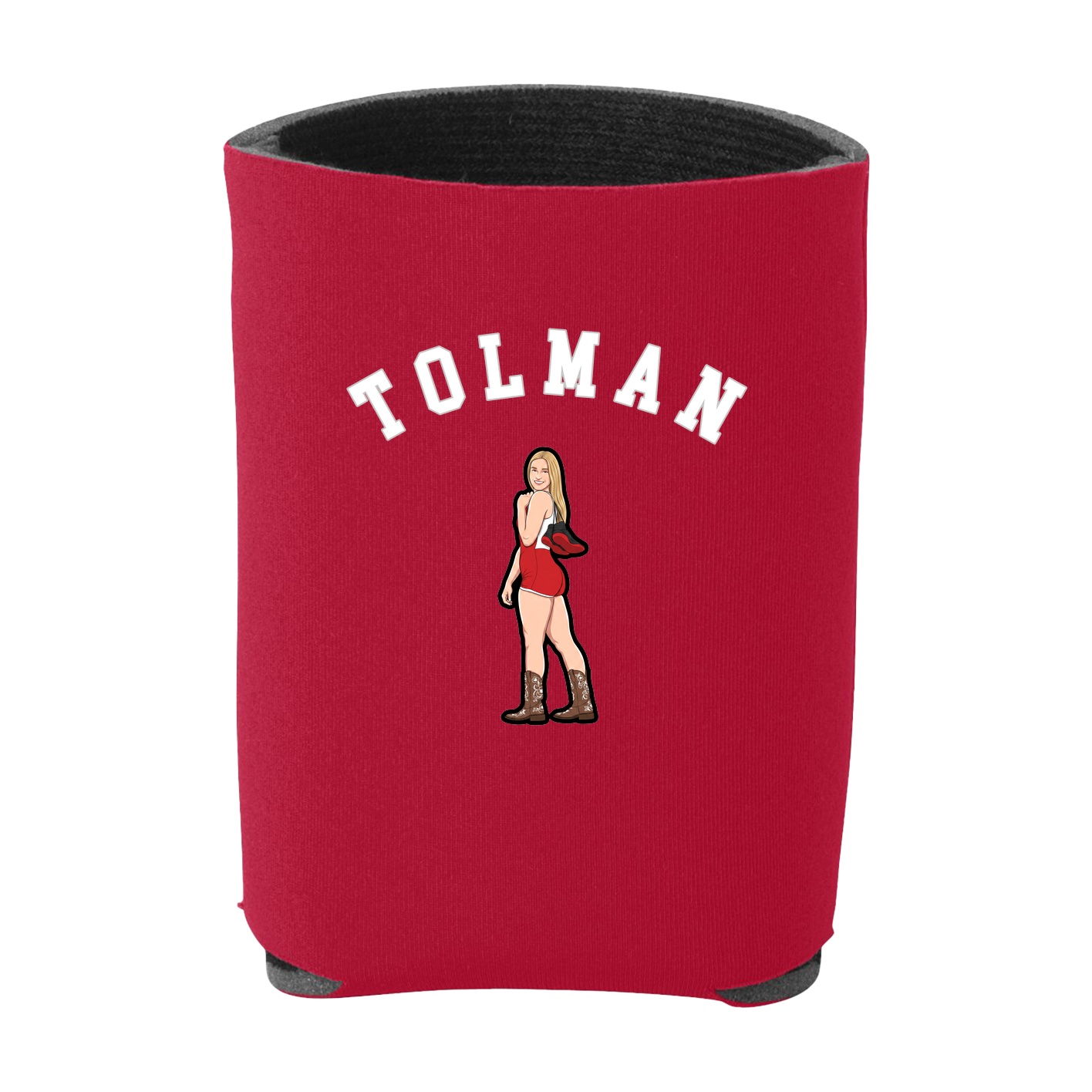 Can Holder — Shirsey Arch in Red