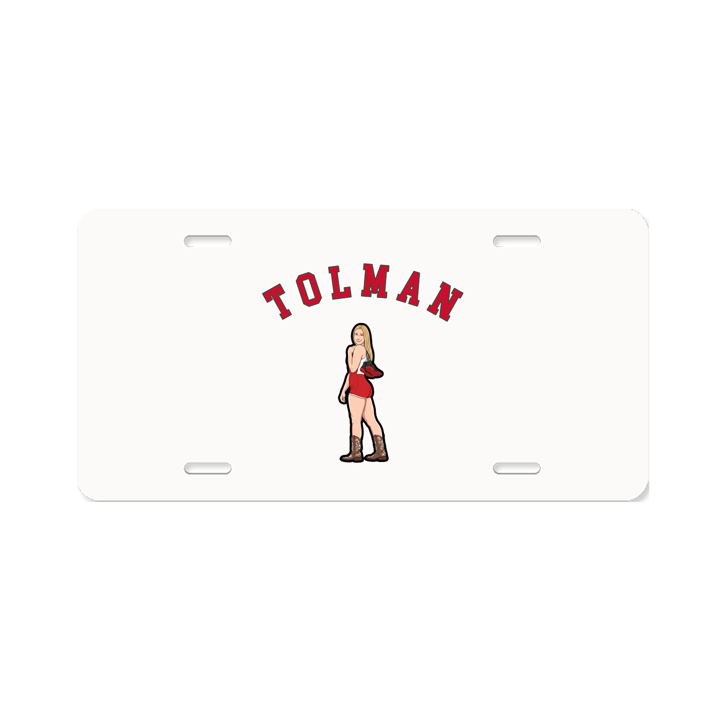 License Plate — Shirsey Arch in Classic